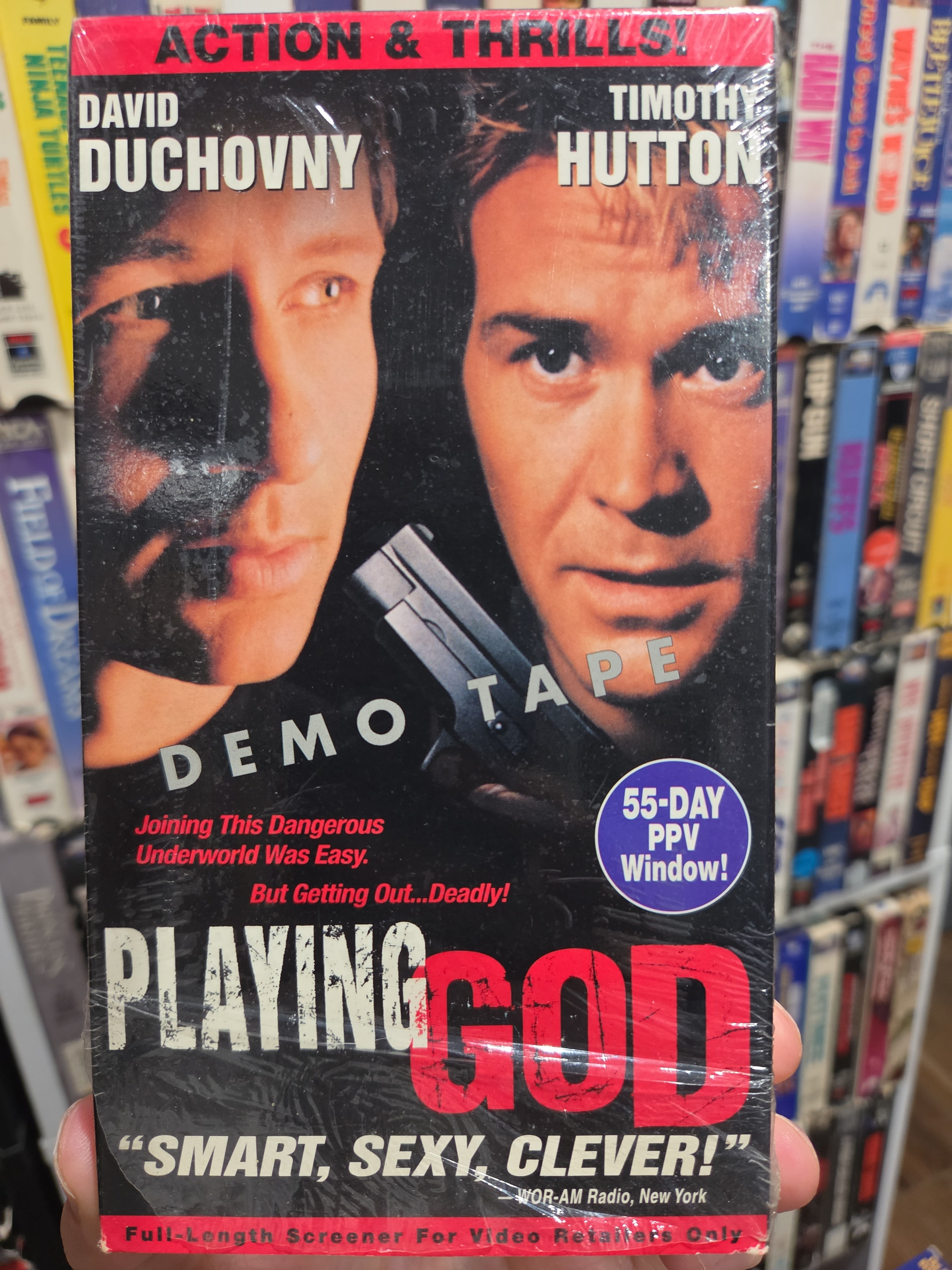 Playing God 1997 VHS Promotional Screener