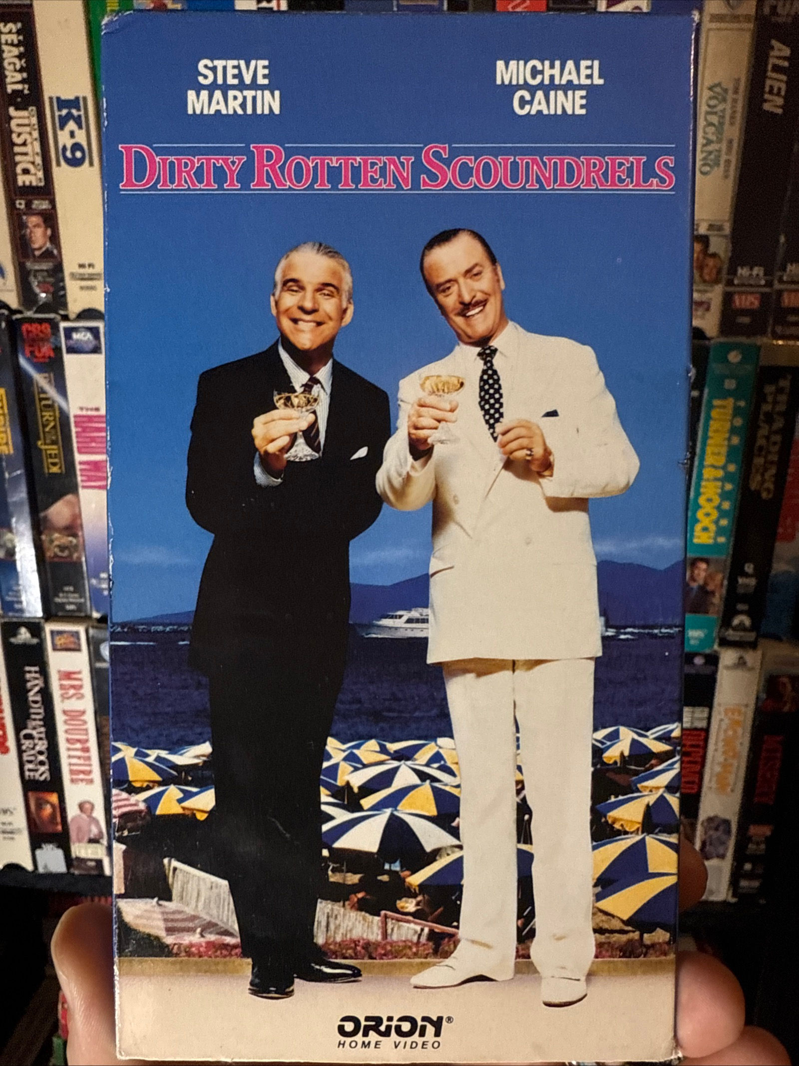 Dirty Rotten Scoundrels 1988 VHS Original Release