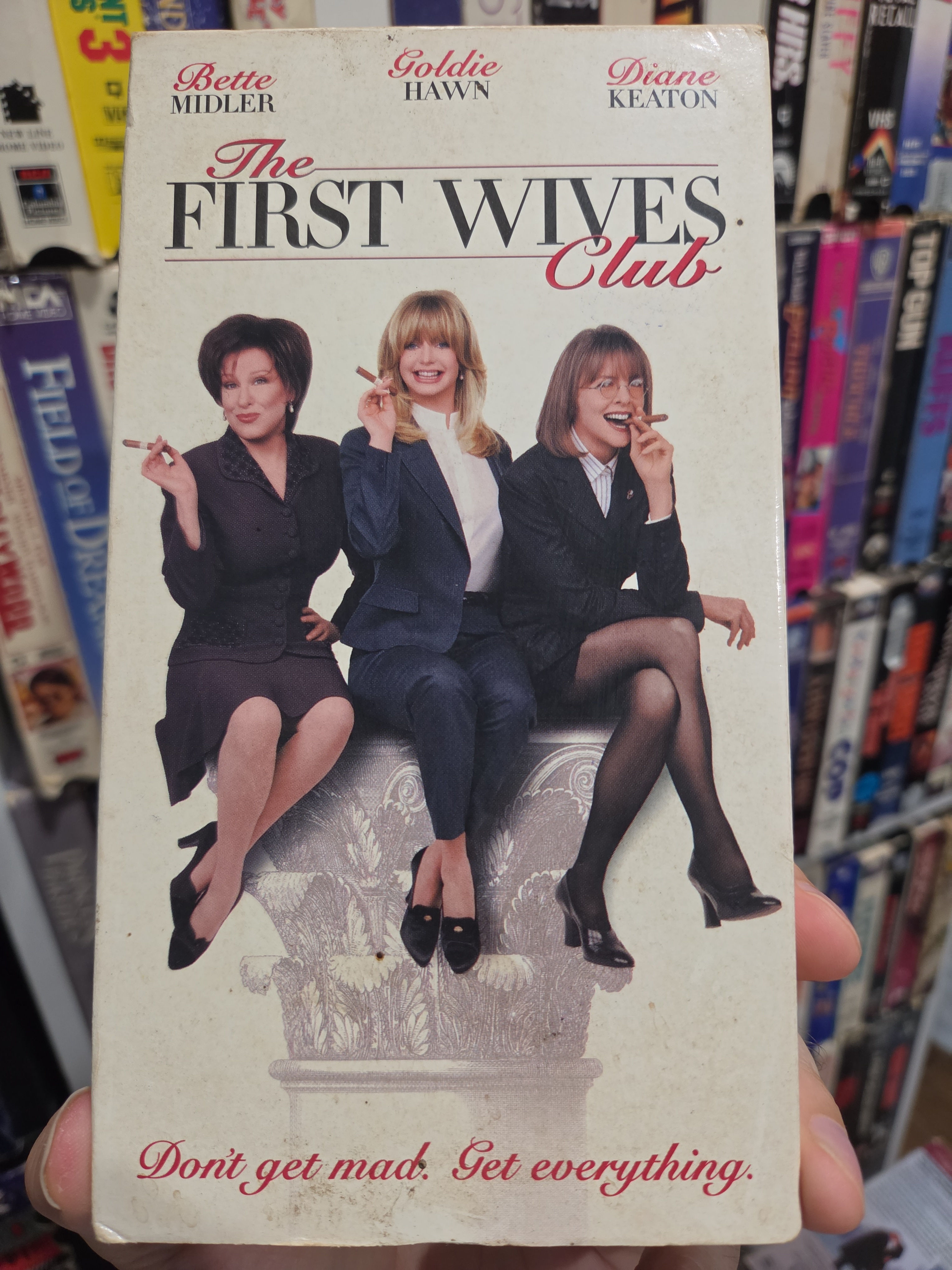 The First Wives Club 1996 VHS Original Release NON RENTAL