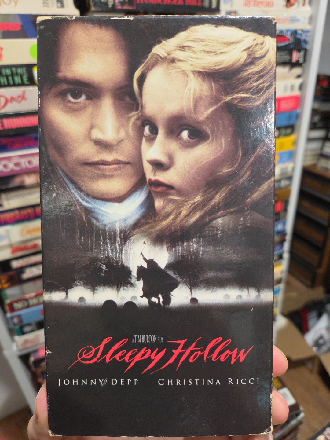 Sleepy Hollow 1999 VHS Original Release Ex-Blockbuster Rental