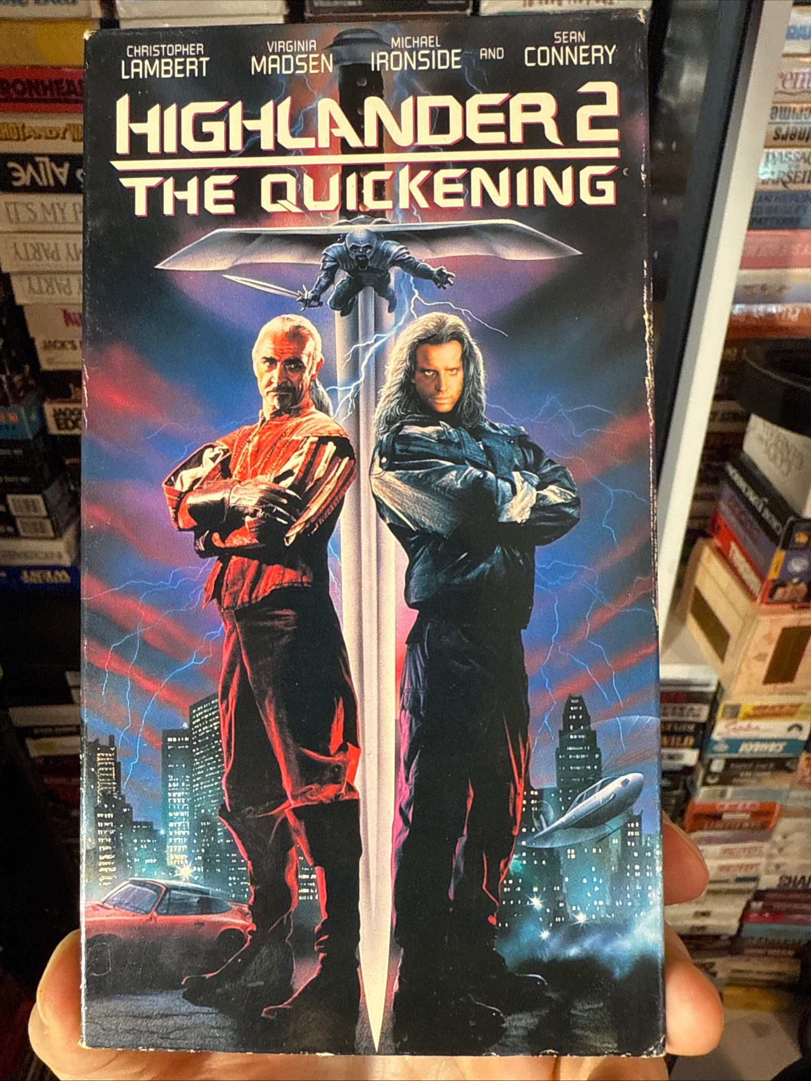 Highlander 2 The Quickening 1991 VHS Original Release