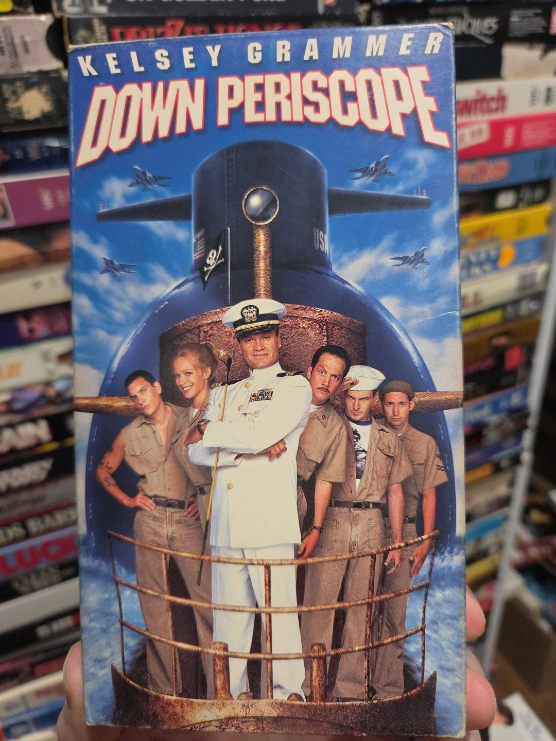 Down Periscope 1996 VHS Original Release NON RENTAL
