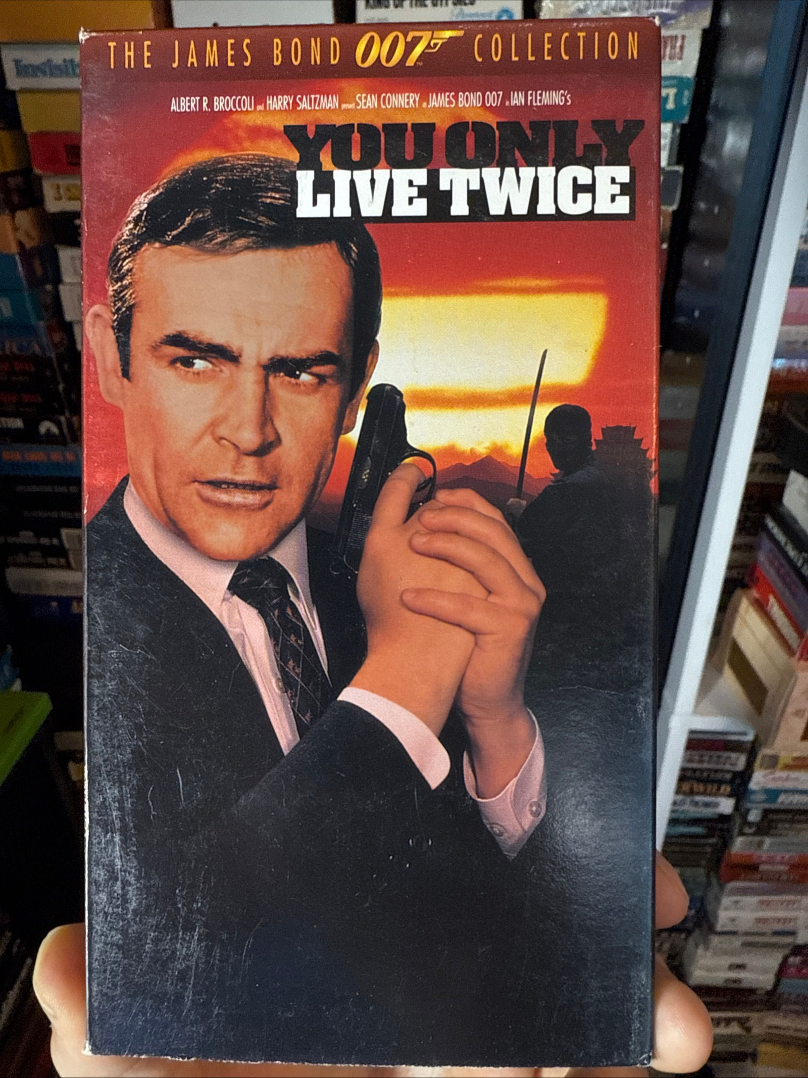 You Only Live Twice 1967 VHS James Bond Collection NON RENTAL
