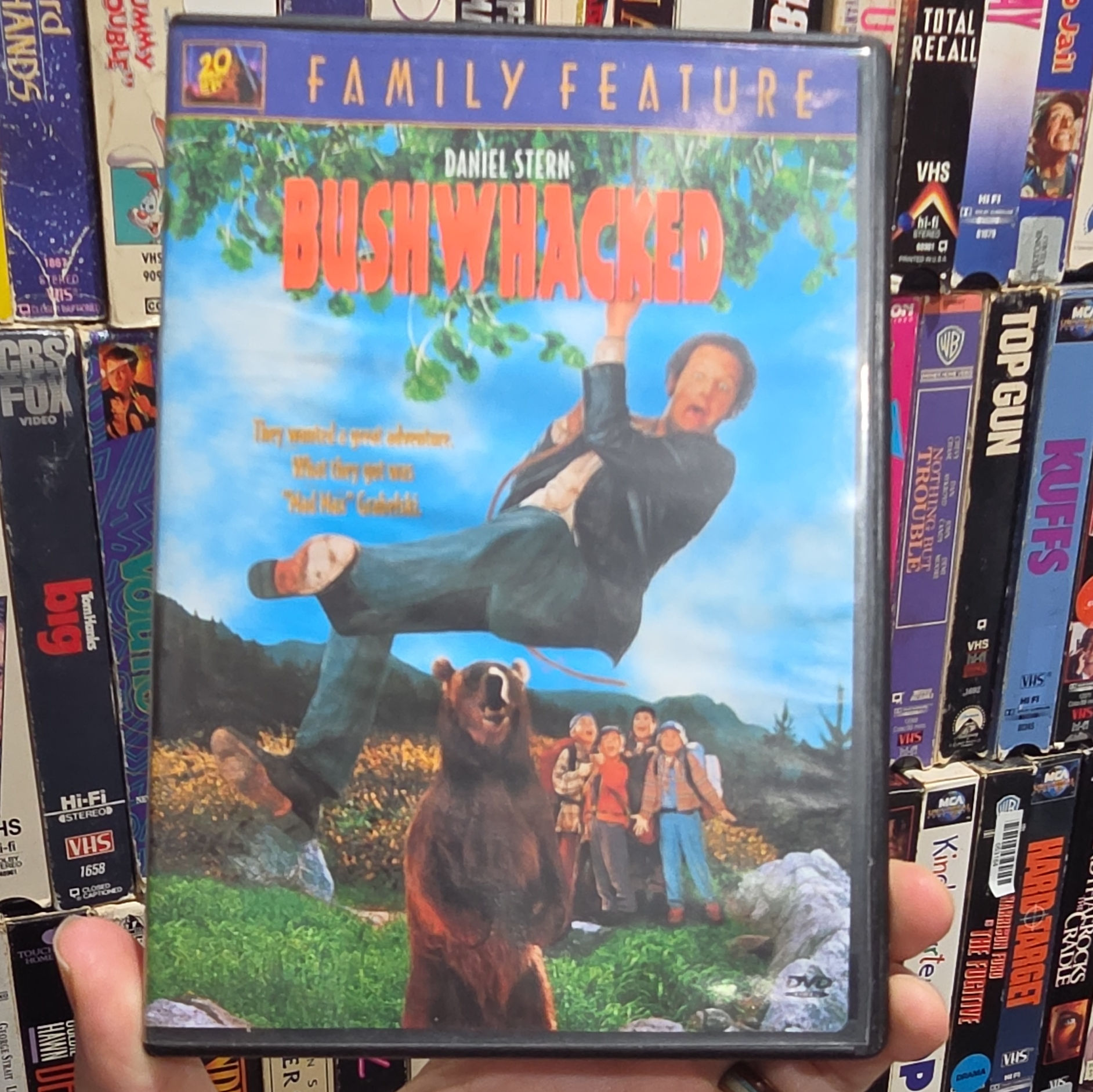 Bushwhacked 1995 DVD OOP Family Feature NON RENTAL