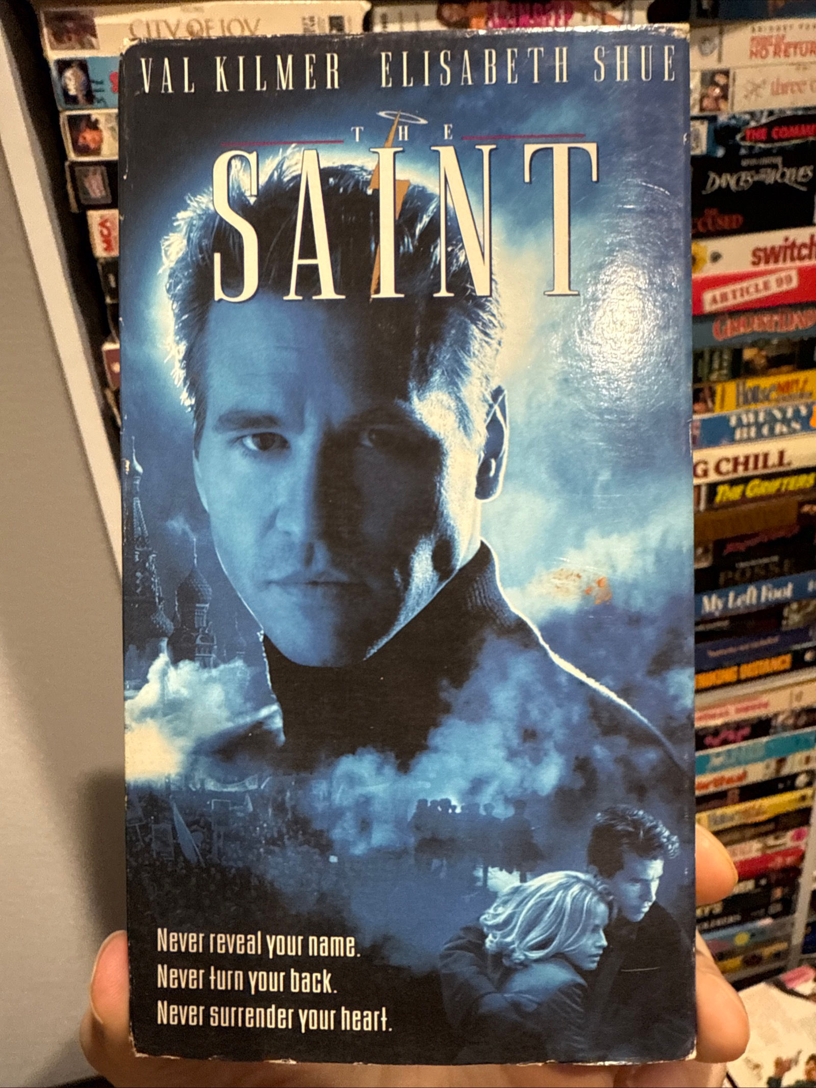 The Saint 1997 VHS NON RENTAL
