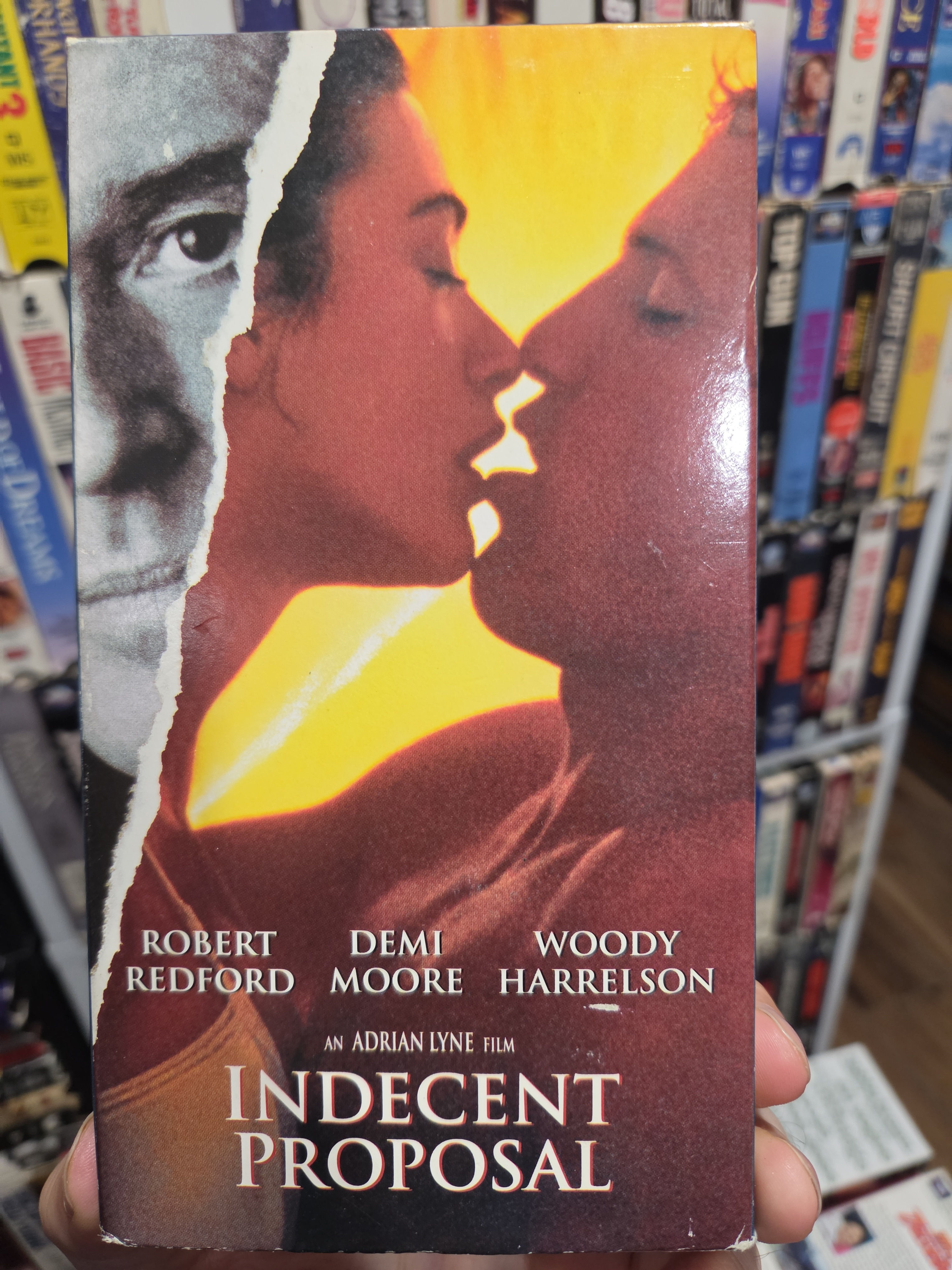 Indecent Proposal 1993 VHS Original Release NON RENTAL