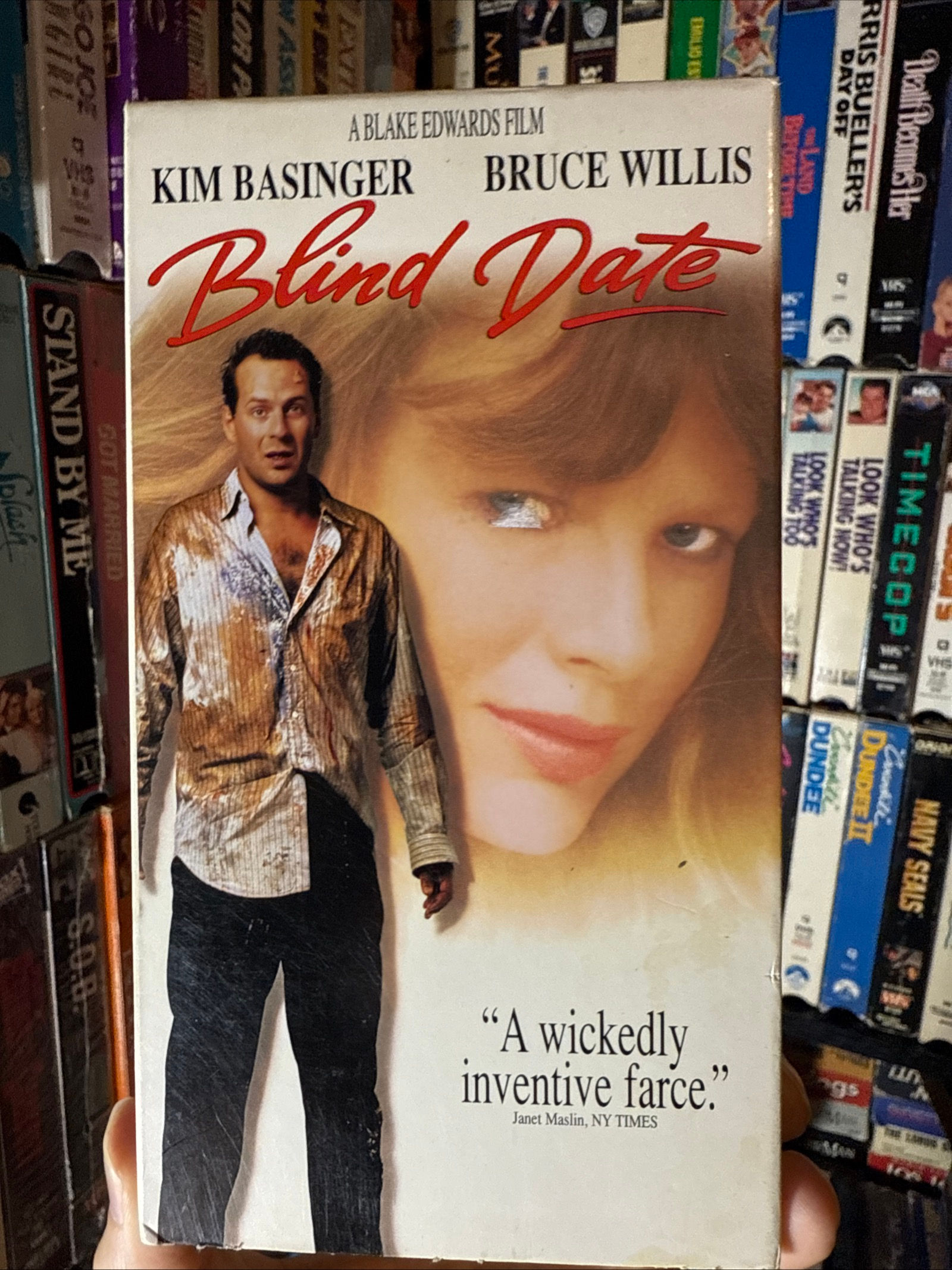 Blind Date 1987 VHS