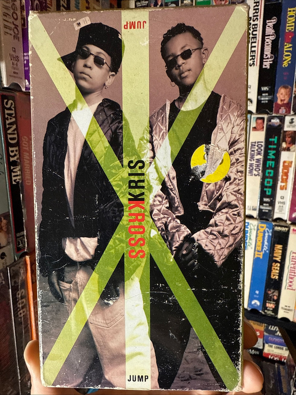 Kris Kross Jump 1992 VHS Extremely Rare Music Videos