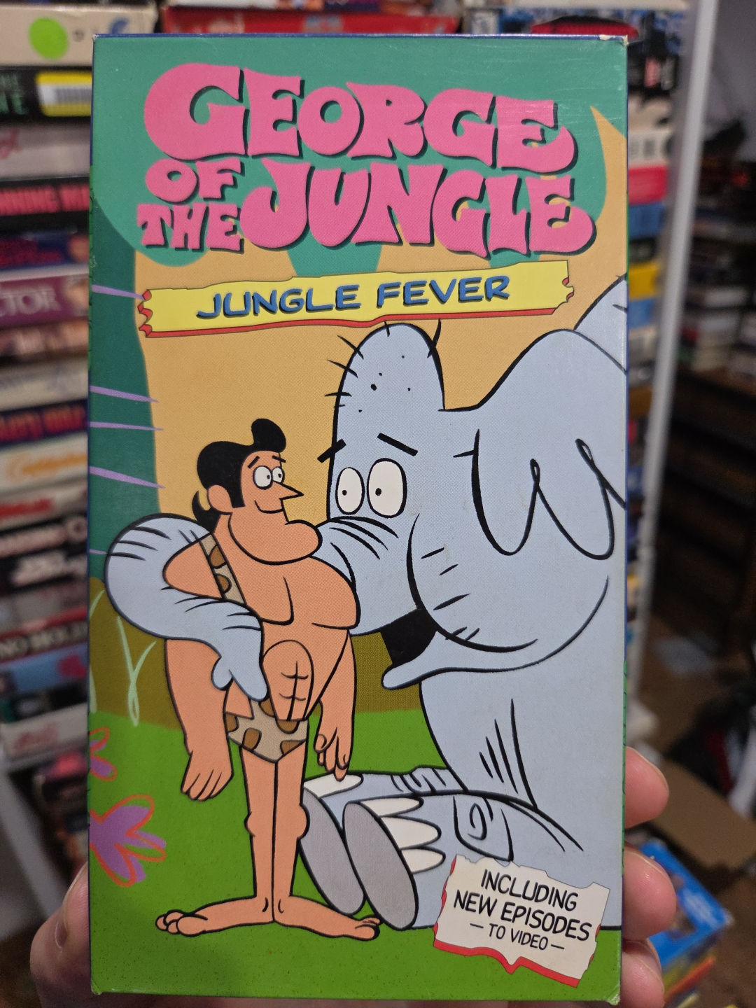 George Of The Jungle Jungle Fever 1997 VHS Original Release NON RENTAL