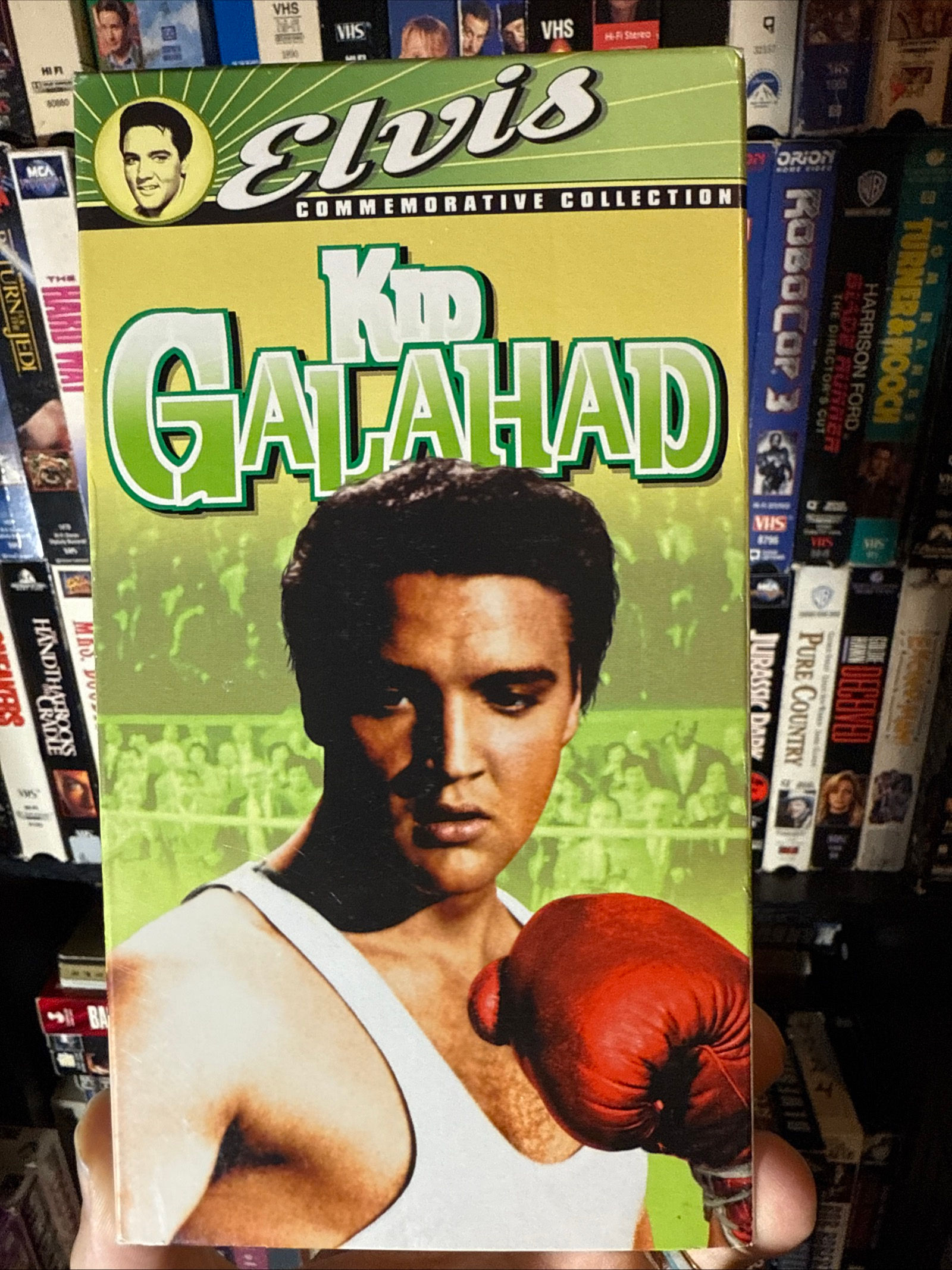 Kid Galahad 1962 VHS Elvis Commemorative Edition NON RENTAL