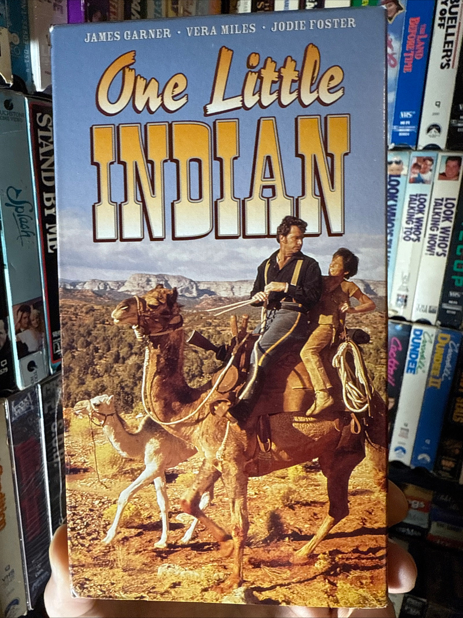 One Little Indian 1973 VHS Slipcover