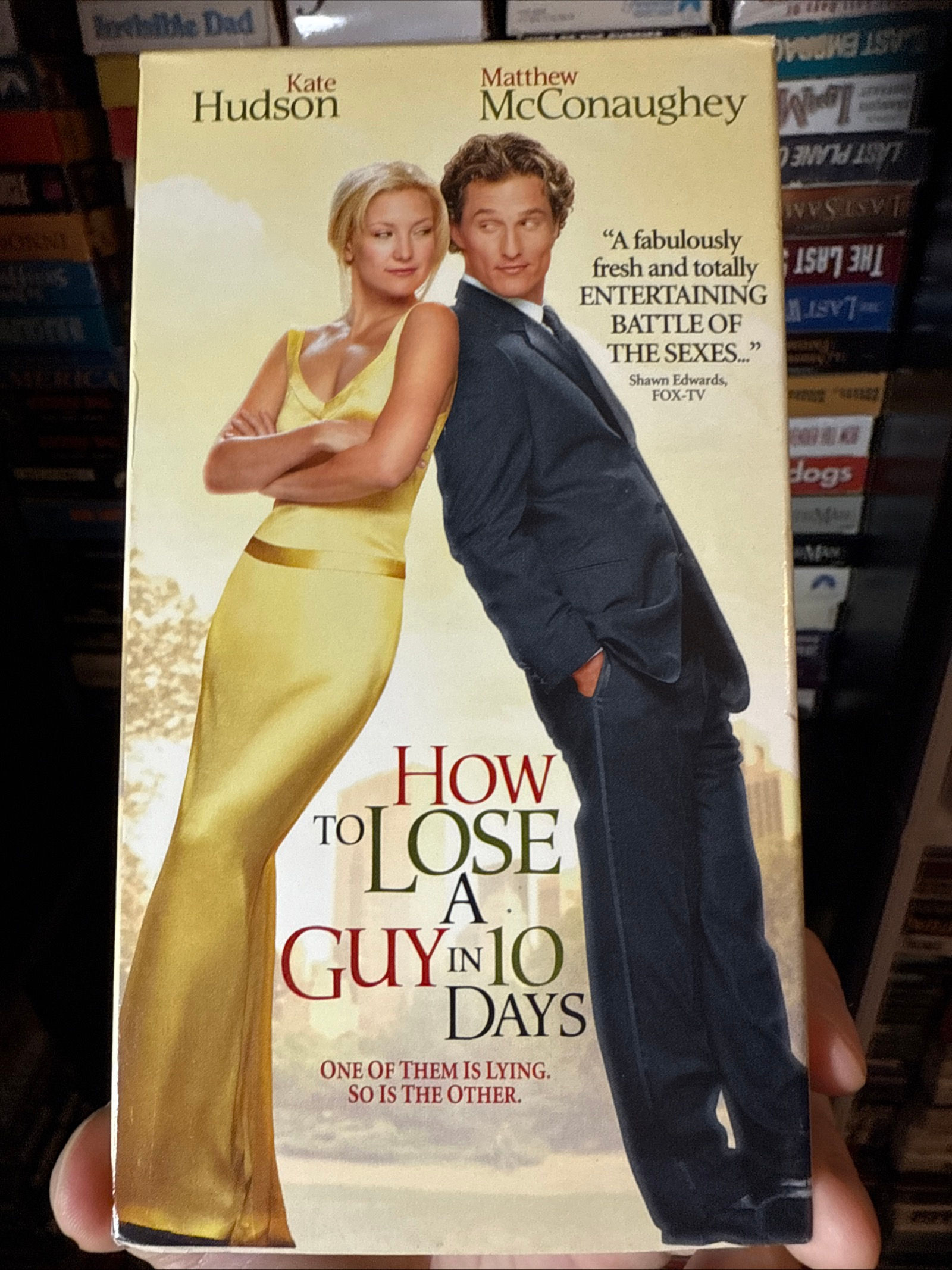 How To Lose A Guy In Ten Days 2003 VHS Original Release NON RENTAL