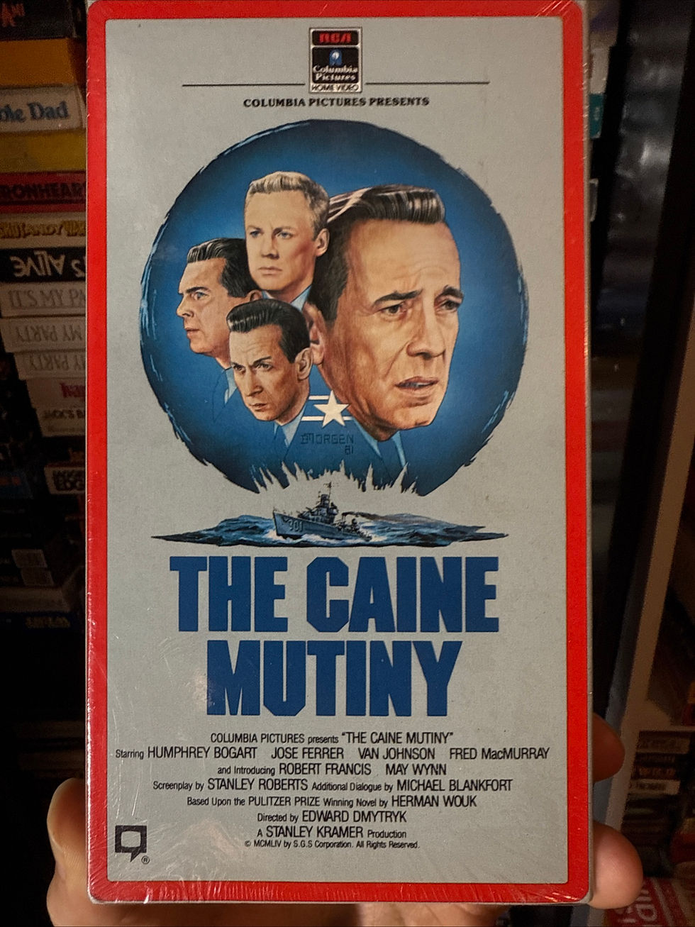 The Caine Mutiny 1951 VHS (1987 Release) FACTORY SEALED