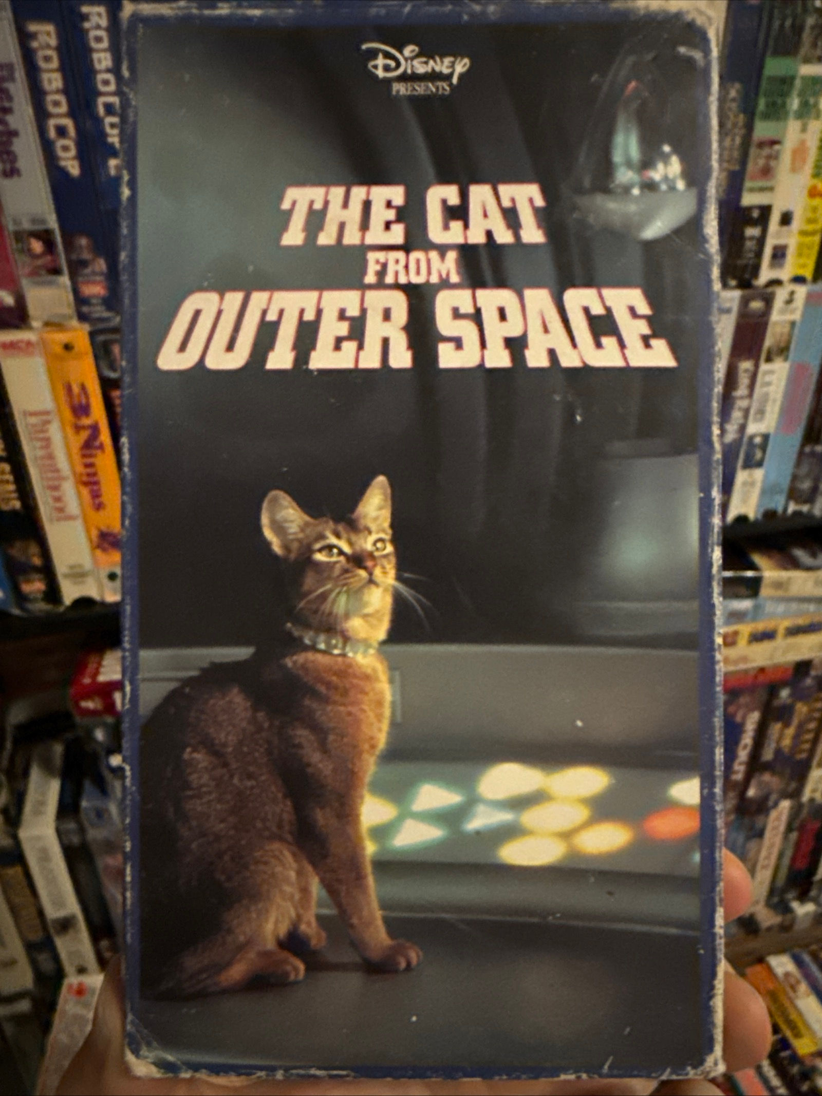The Cat From Outer Space 1978 VHS