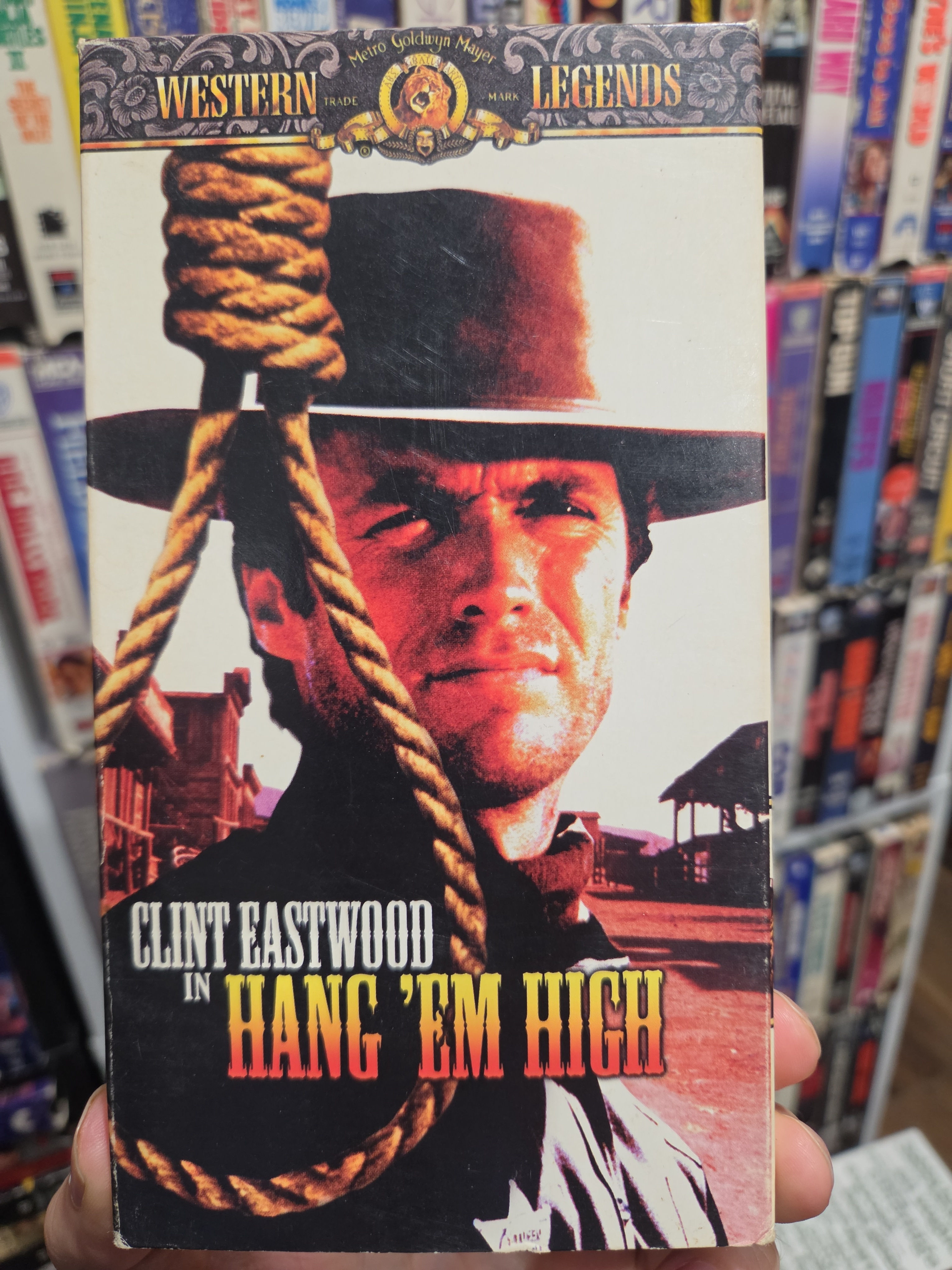 Hang Em High 1968 VHS Western Legends NON RENTAL