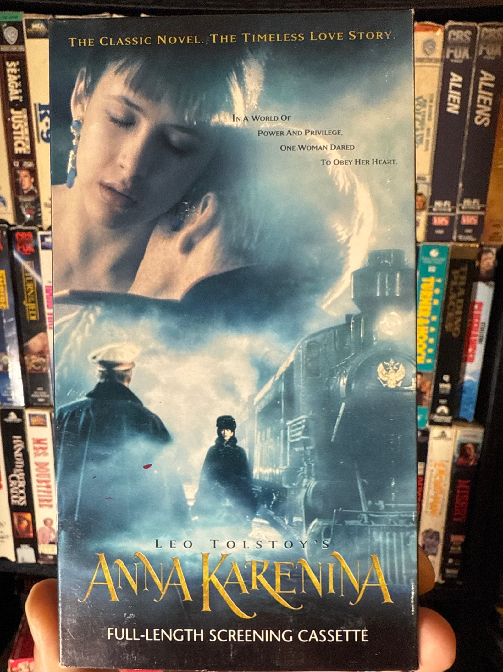 Anna Karenina 1997 VHS Rare Promotional Screener