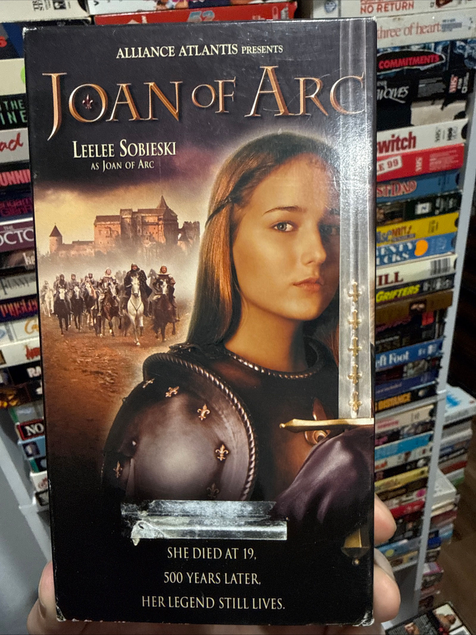 Joan Of Arc 1999 VHS Original Release NON RENTAL