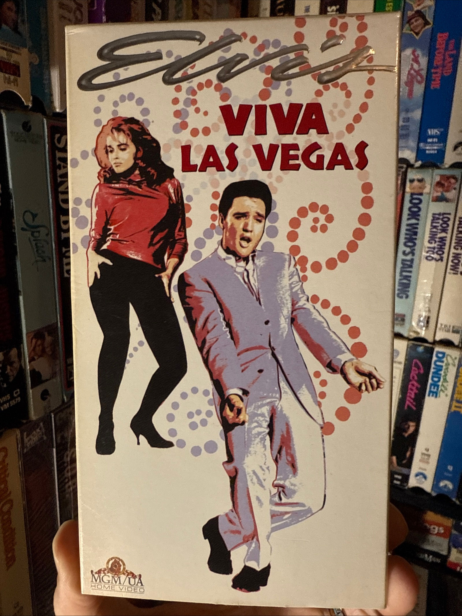 Viva Las Vegas 1963 VHS Rare 1988 Release