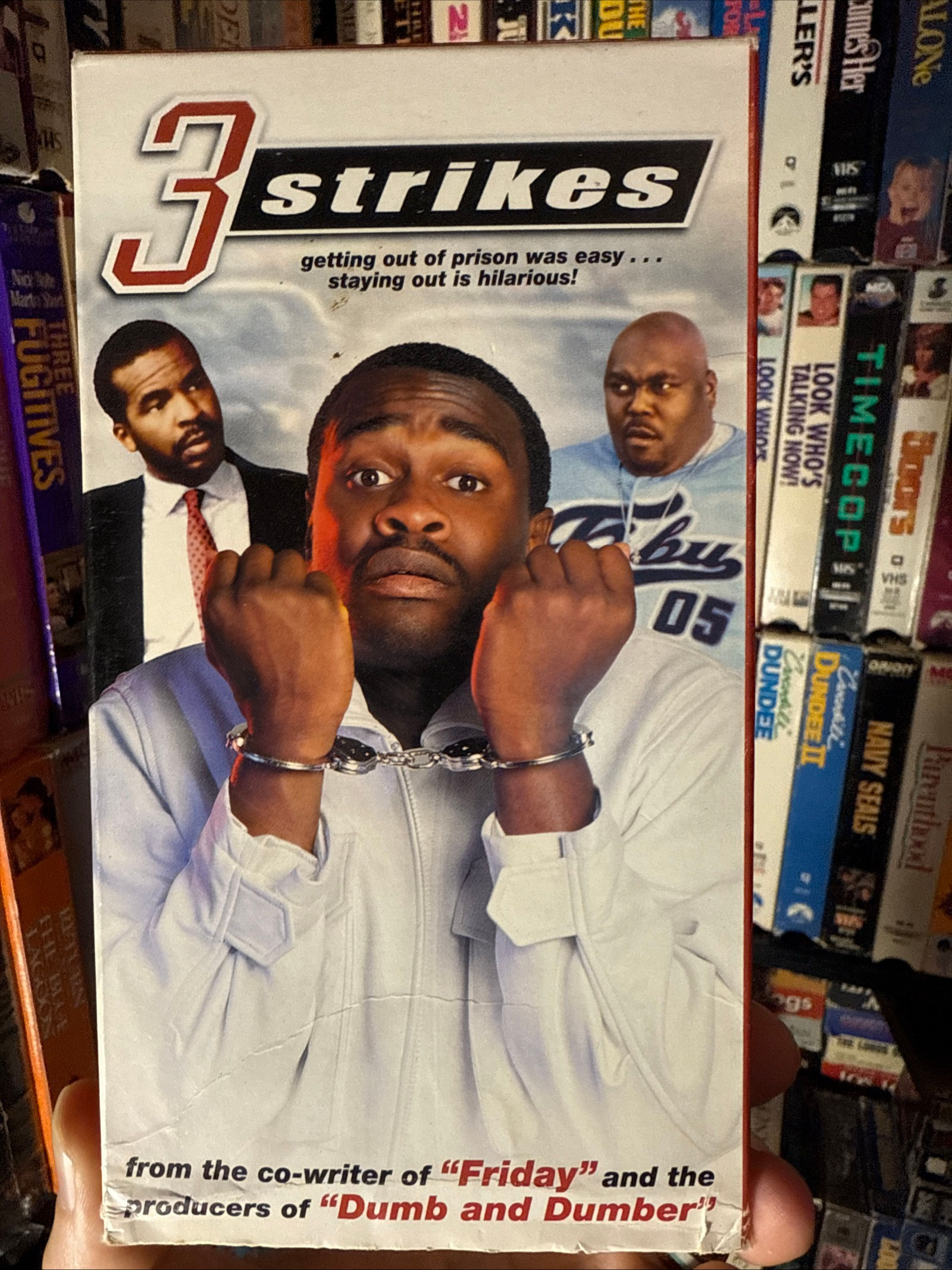 3 Strikes 2000 VHS Extremely Rare Original Release