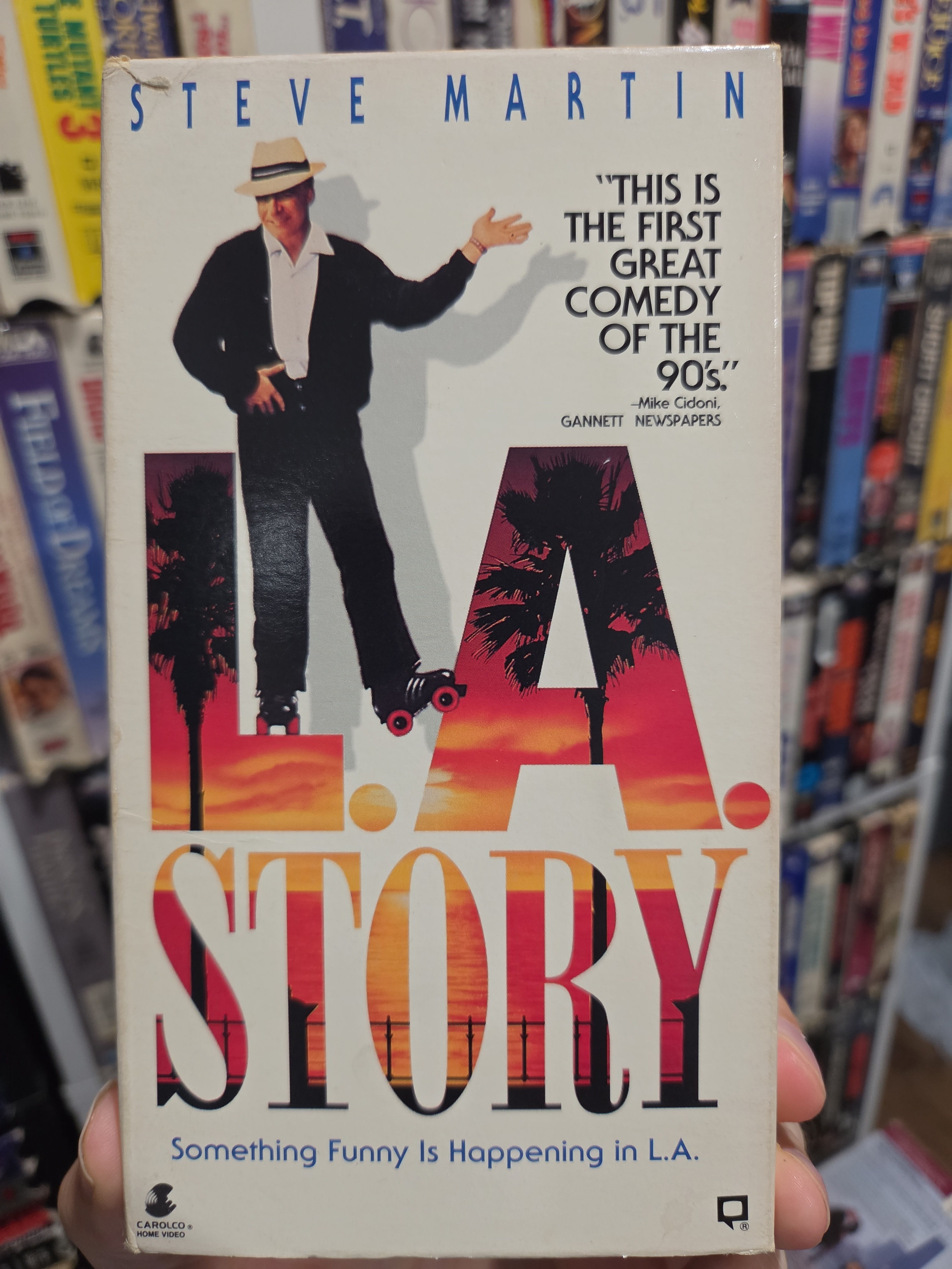 L.A. Story 1991 VHS Original Release Ex-Blockbuster Rental
