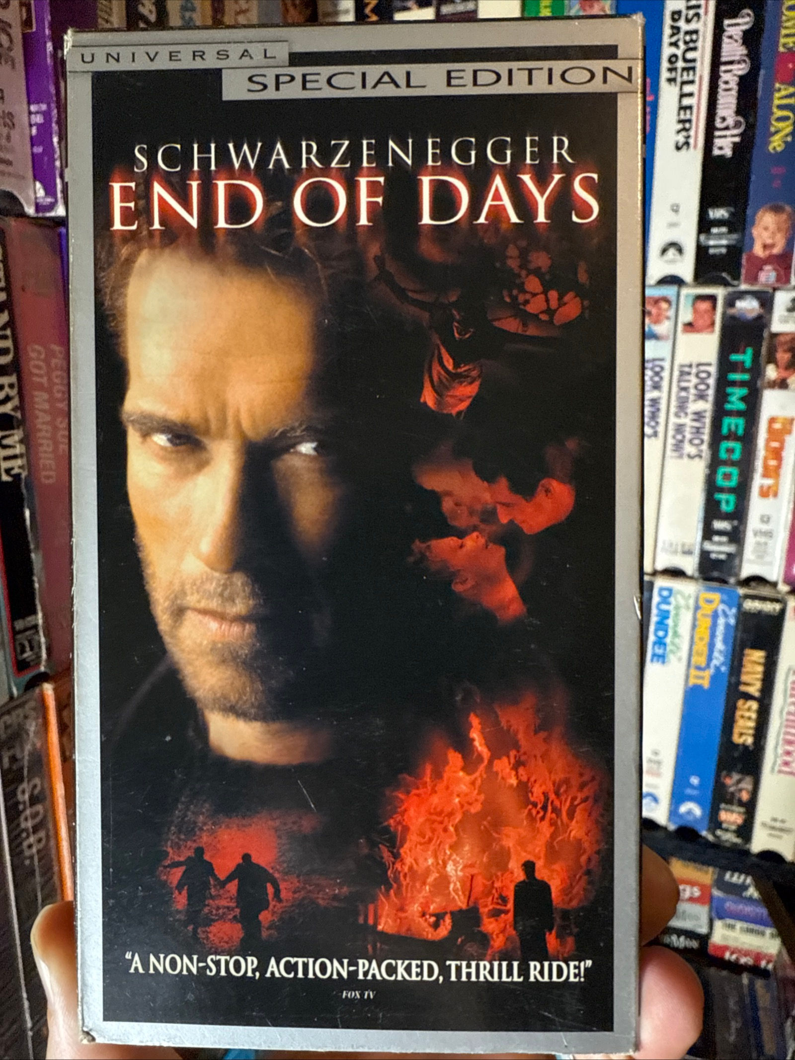 End Of Days 1999 VHS Special Edition
