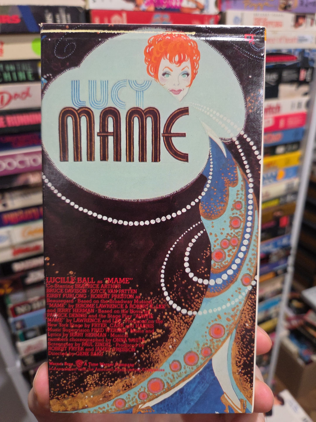 Mame 1974 VHS NON RENTAL 1996 Release