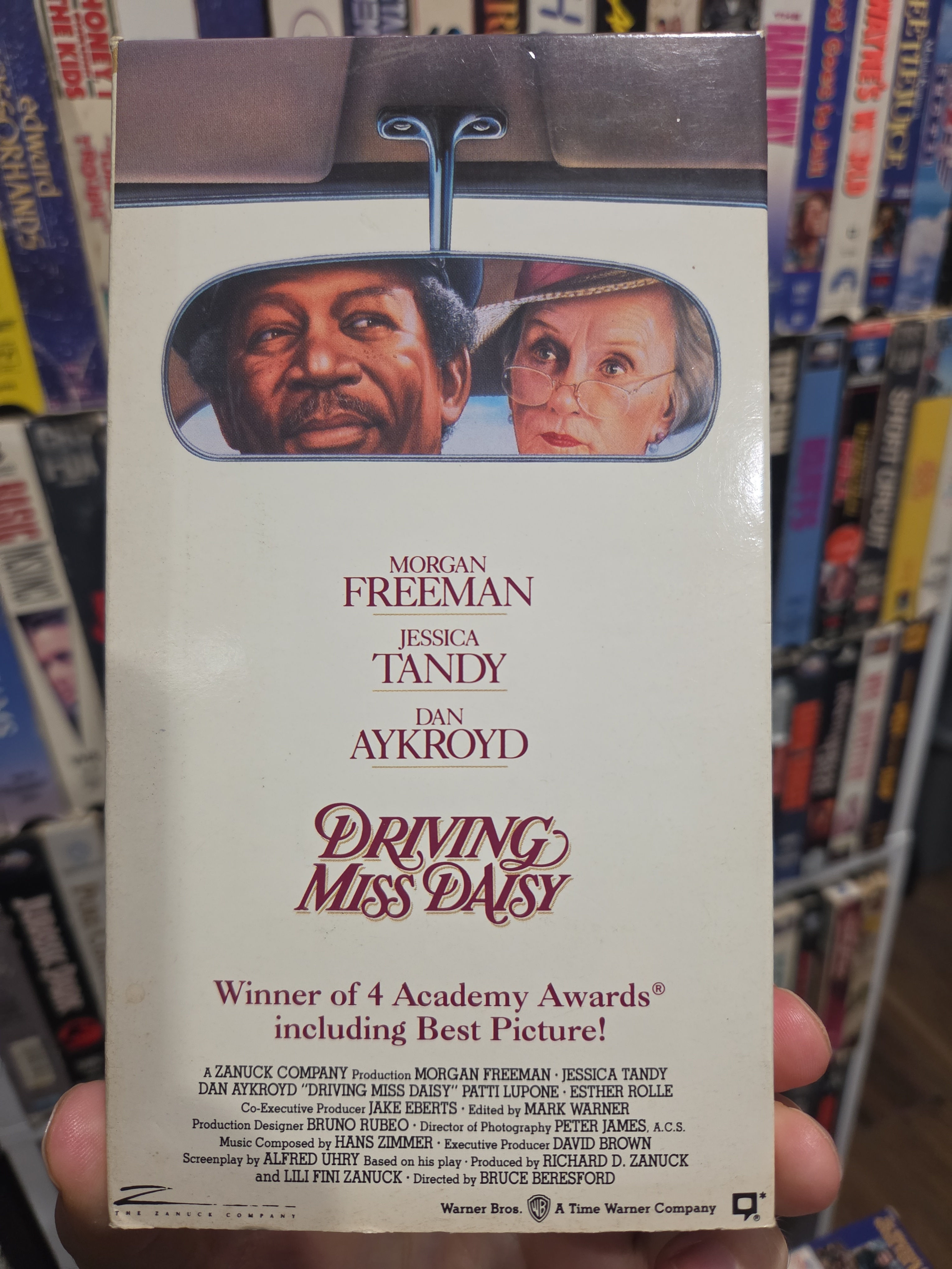 Driving Miss Daisy 1989 VHS Original Release NON RENTAL