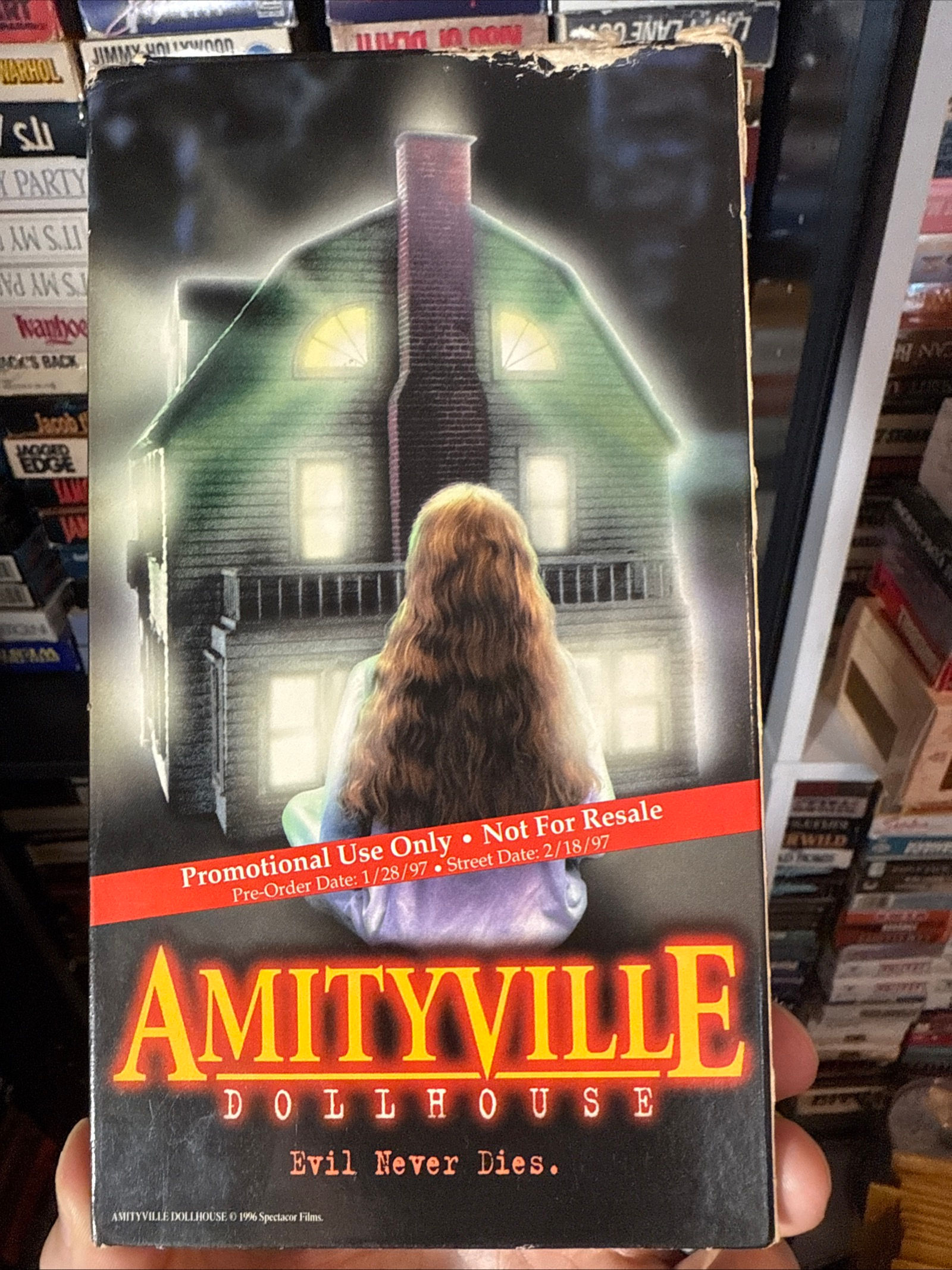 Amityville Dollhouse/Freeway 1997 VHS Promotional Screener