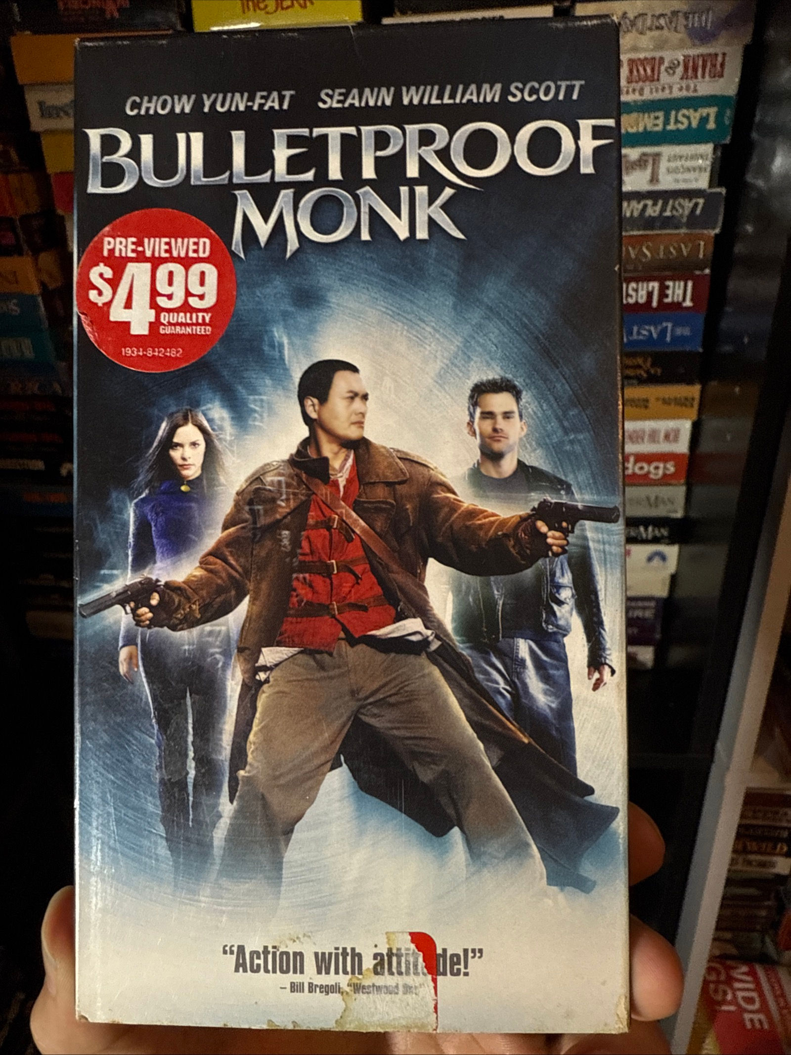 Bulletproof Monk 2003 VHS Original Release