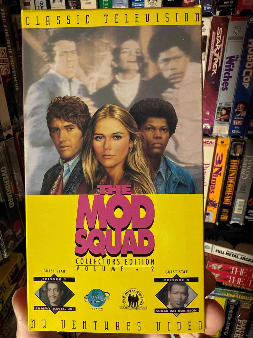 The Mod Squad Collector’s Edition Volume 2 1991 VHS NON RENTAL