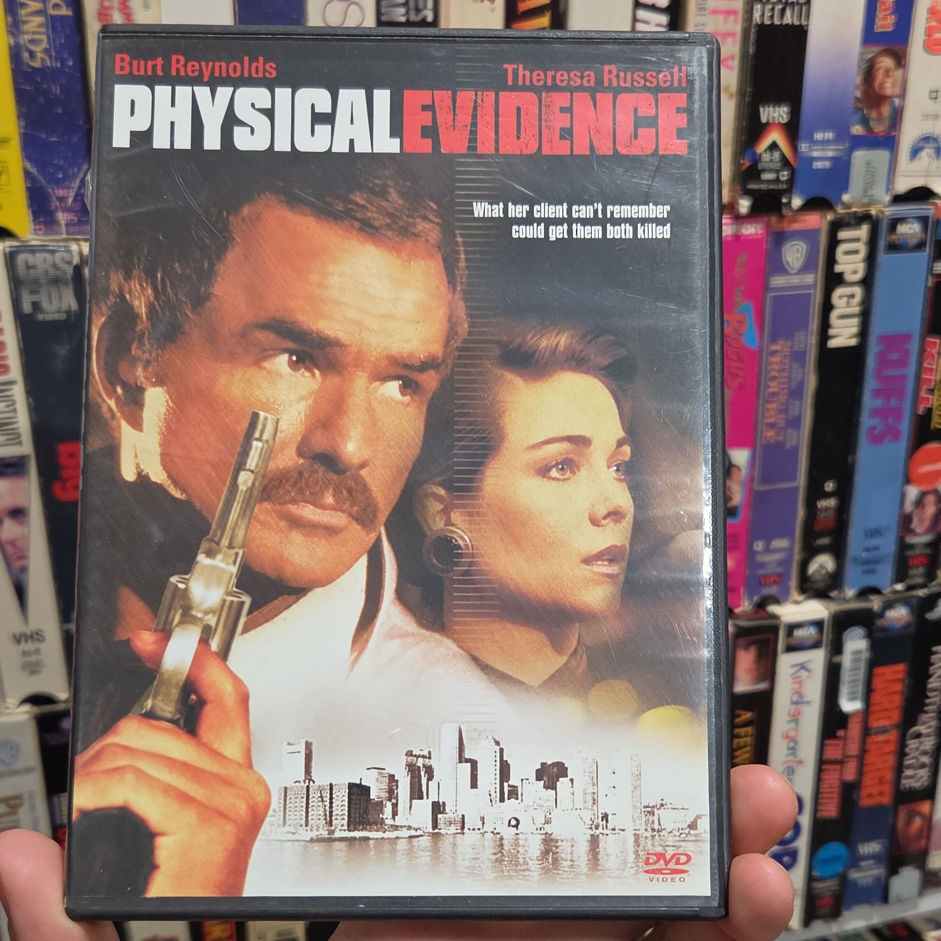 Physical Evidence 1989 DVD OOP NON RENTAL