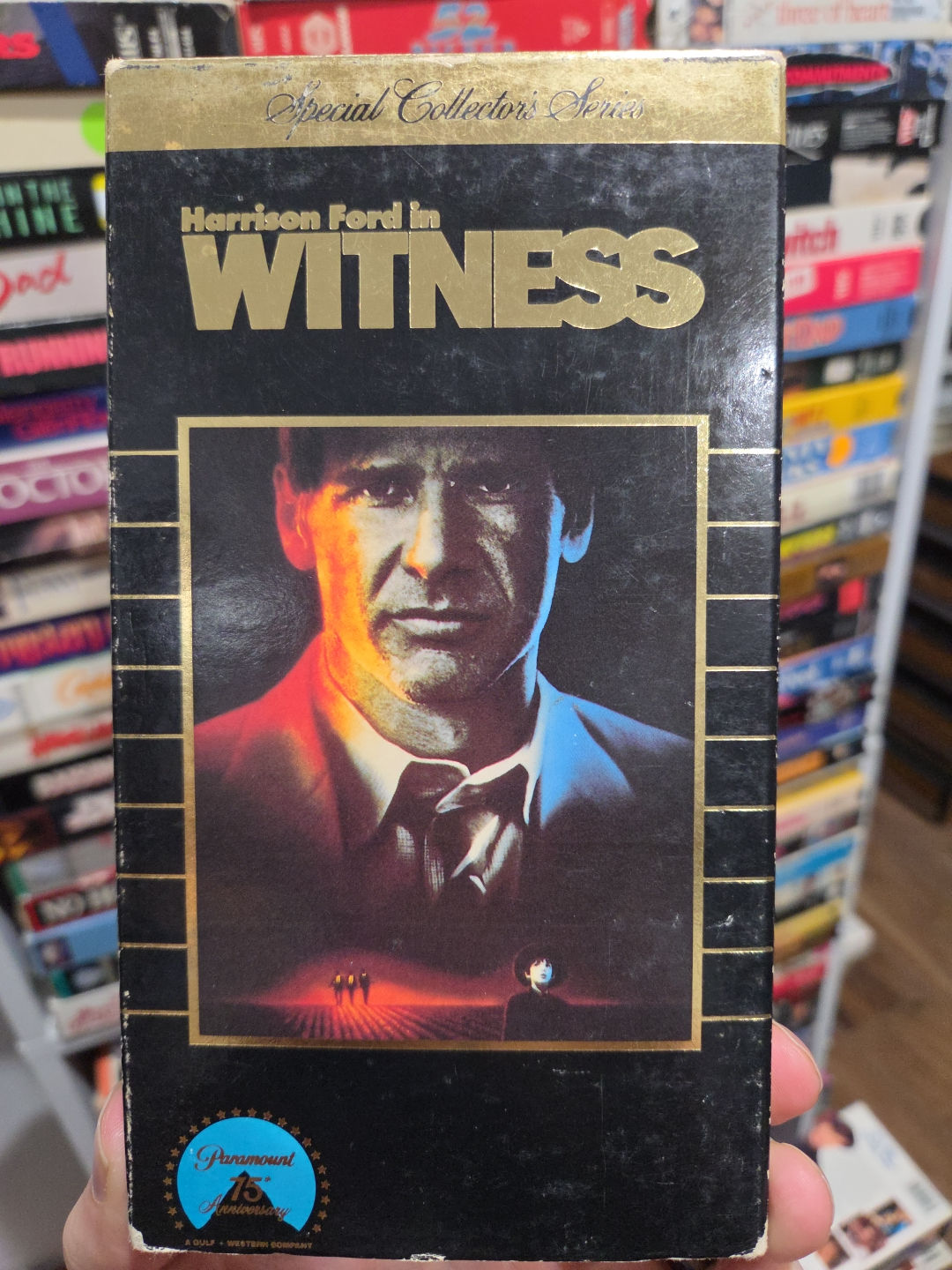 Witness 1985 VHS Special Collector's Edition NON RENTAL 1986 Release