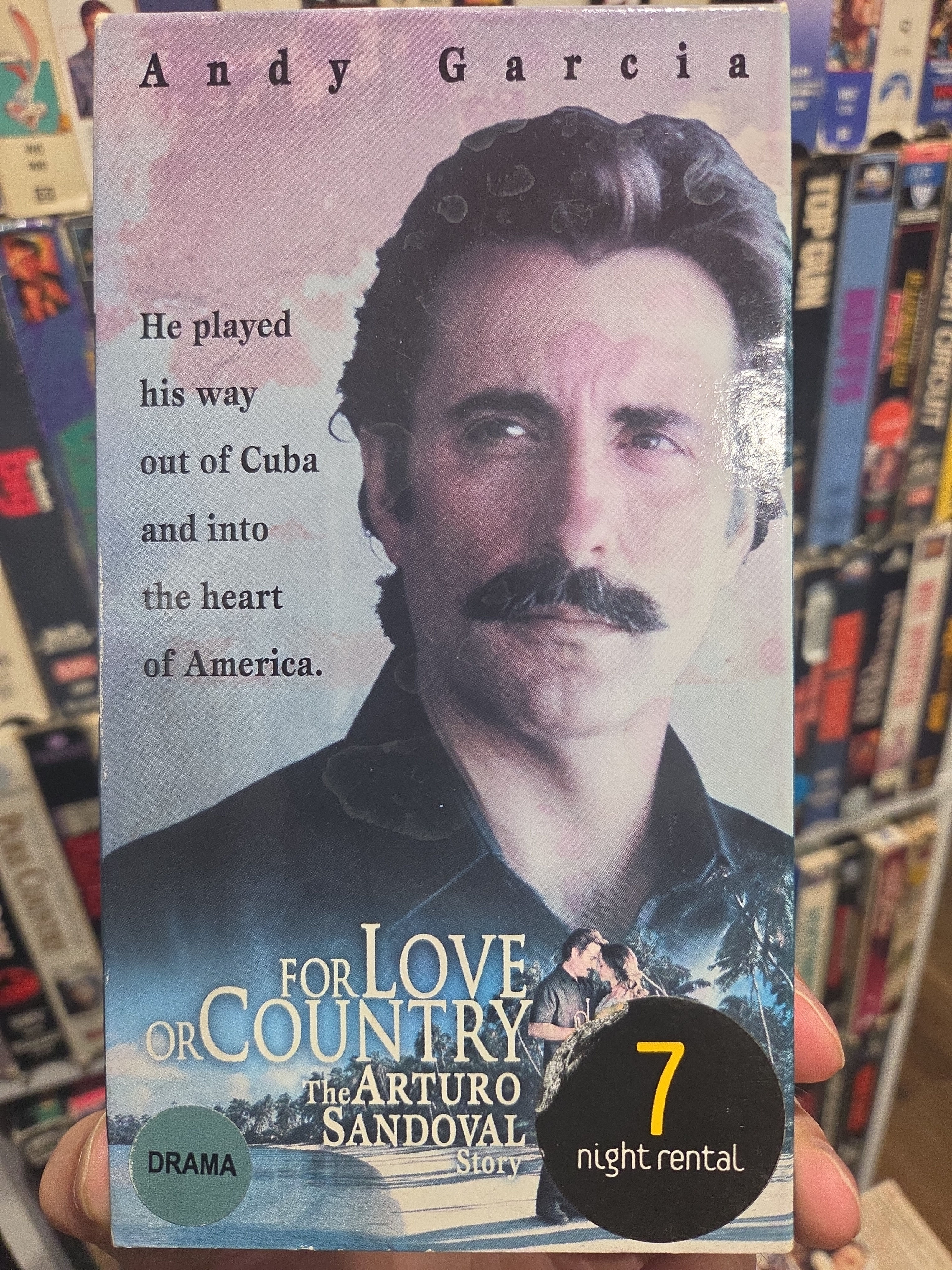 For Love Or Country The Arturo Sandoval Story 2001 VHS Original Release
