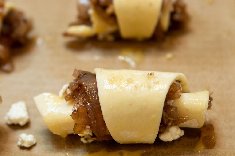 Onion Jam & Goat Cheese Rugelach