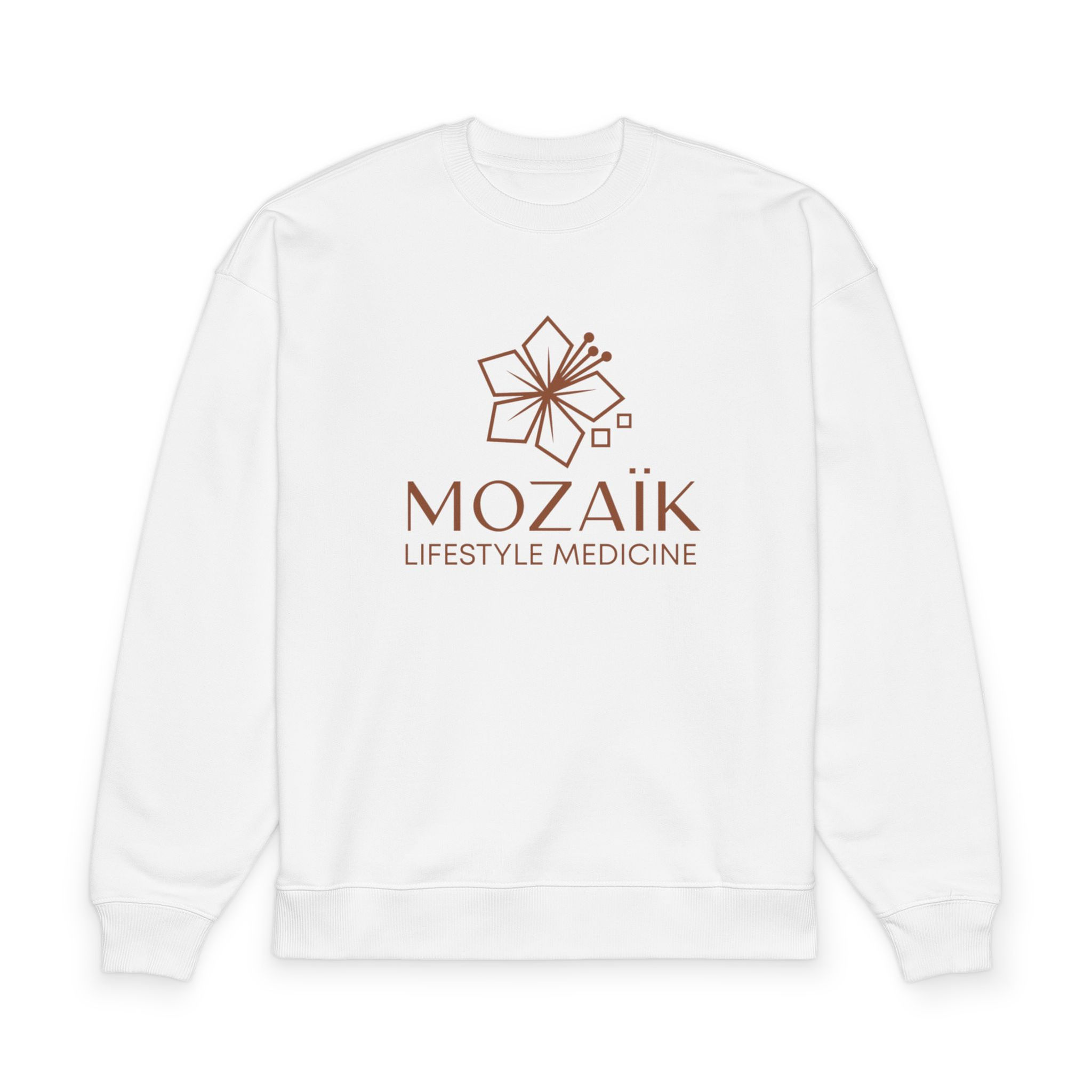 Unisex Organic Oversized MOZAÏK Sweatshirt
