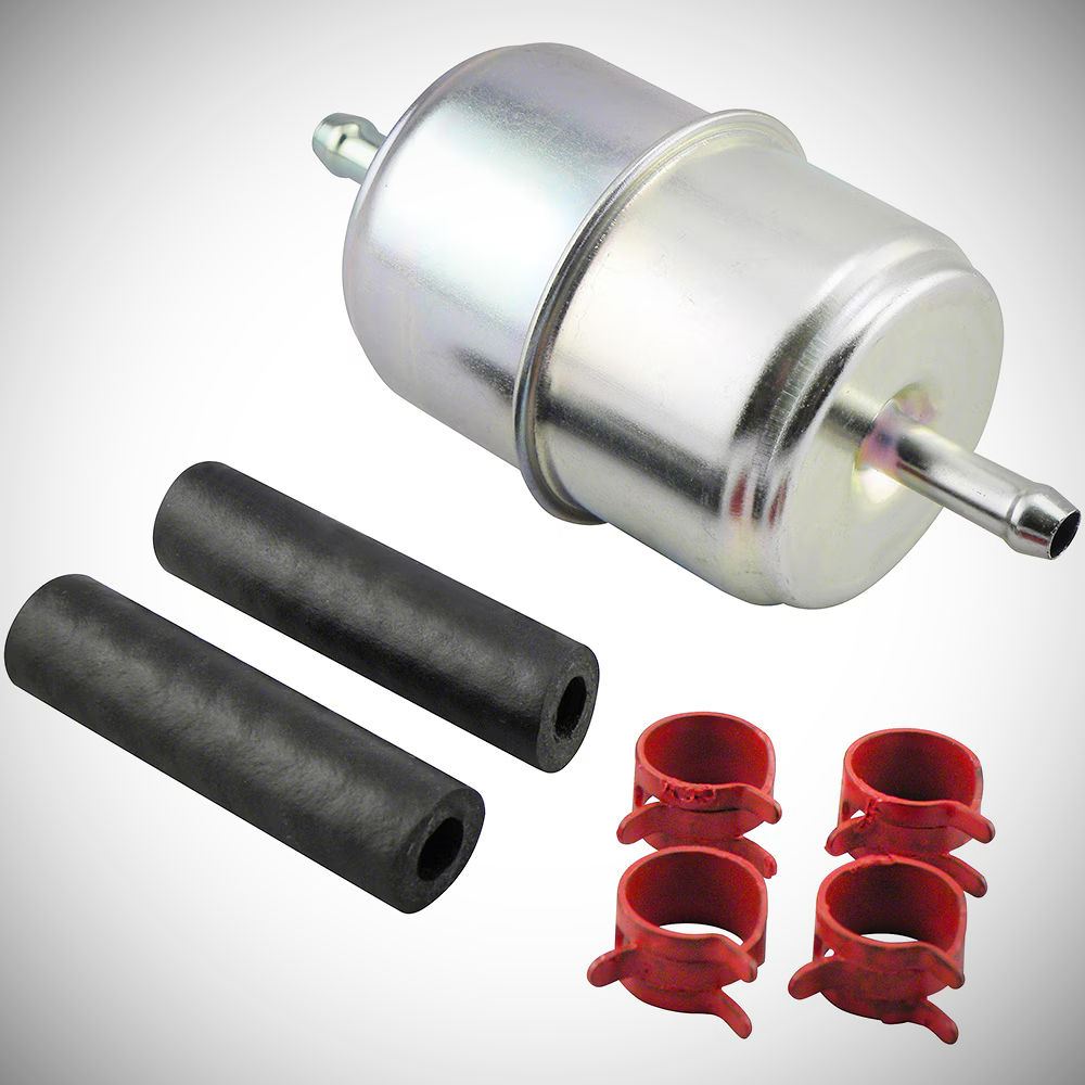 In-Line Fuel Filter (Steel) Agricultural Constr/Indust (In/Outlet 1/4") FF5066