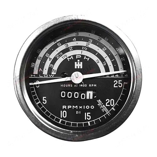 Tachometer (MPH) Case IH (w/Bracket & Studs) B275 B414 Series 5126