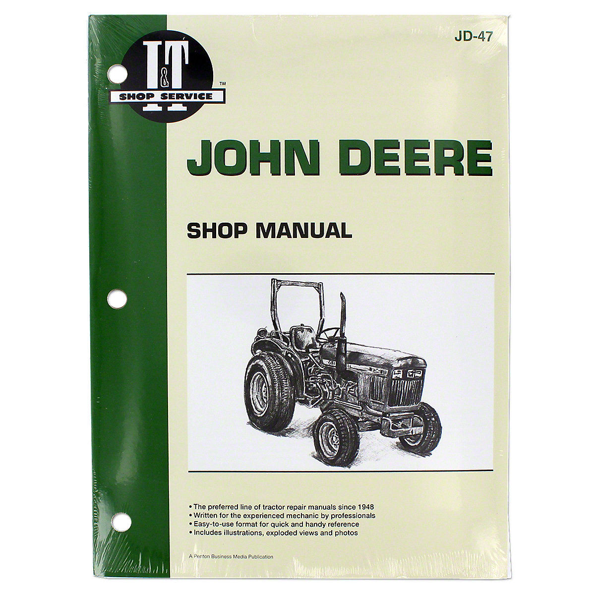 John Deere I&T Shop Manual JD-47 Models 850, 950, 1050