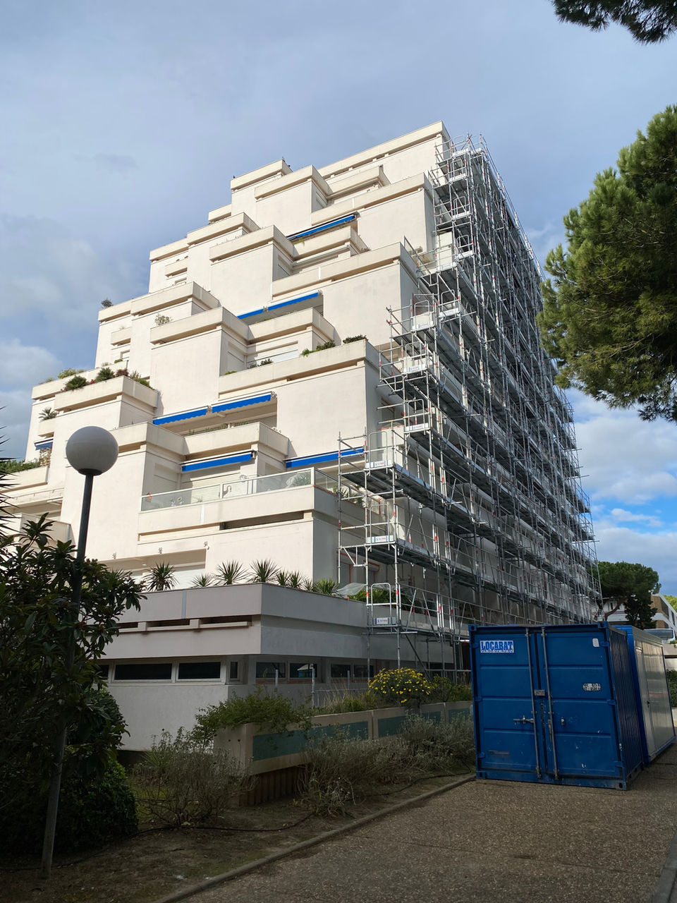 Location montage et démontage d'un échafaudage