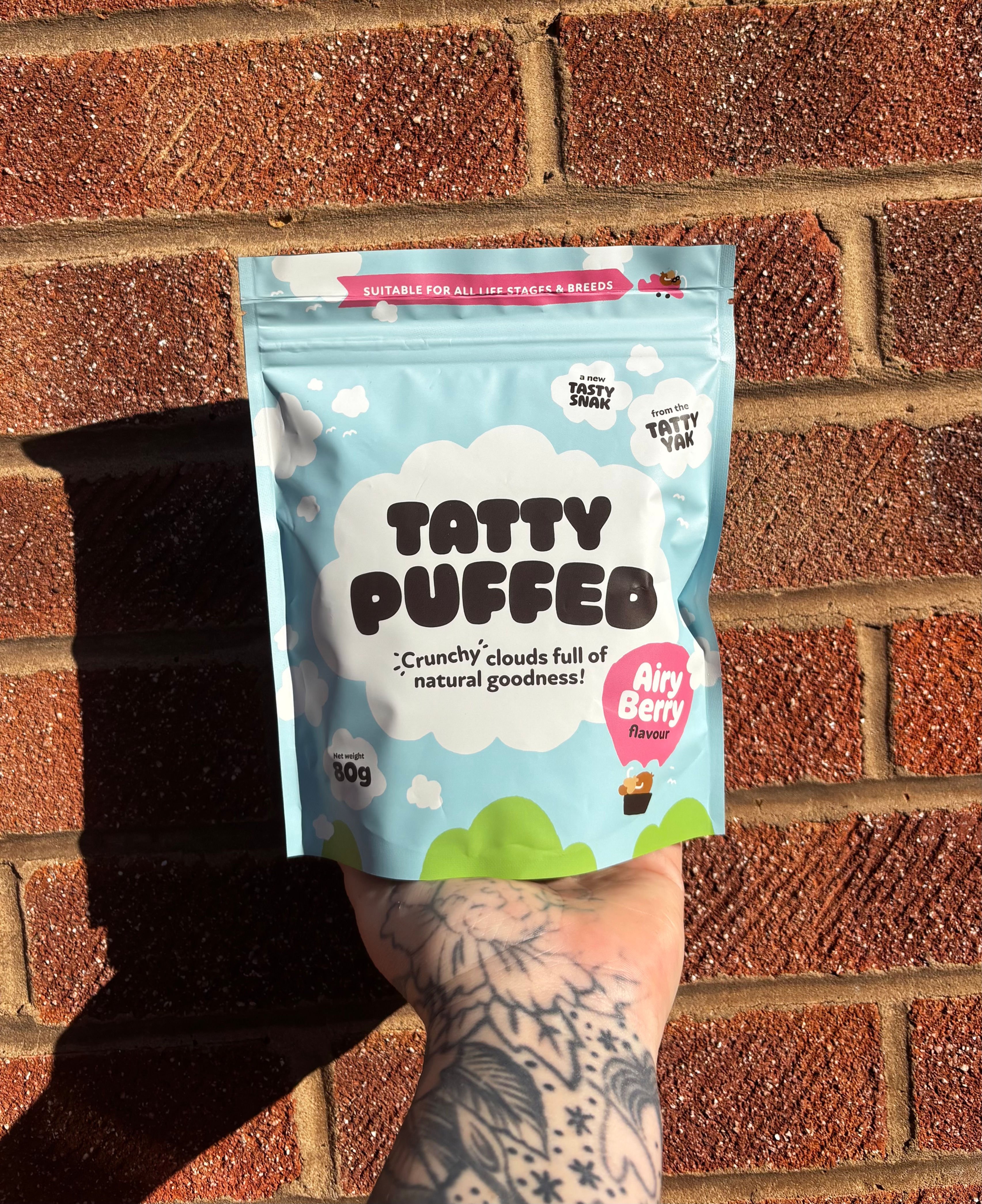 Puffed tatty Yak