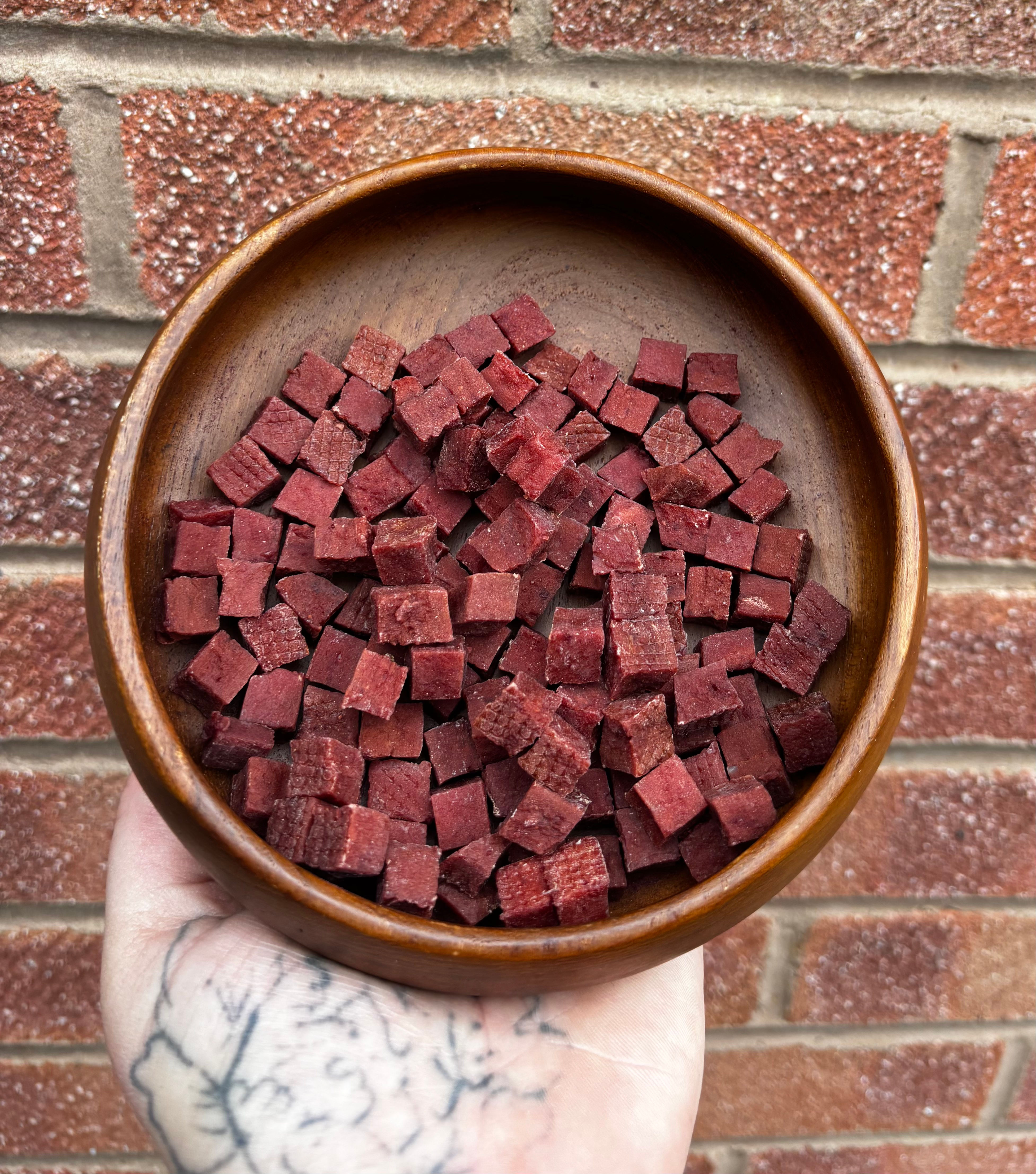 Beef training cubes 100g 