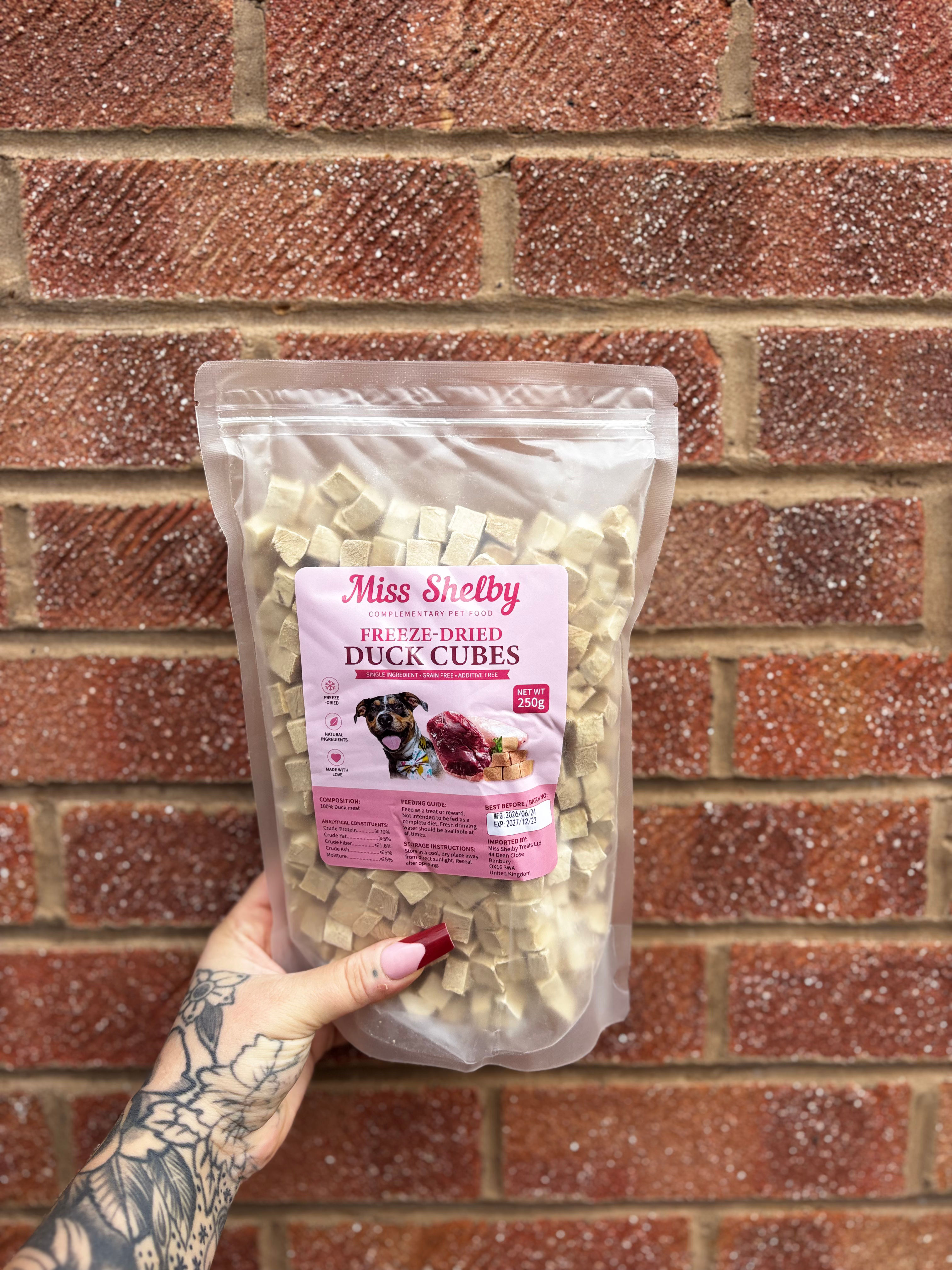 Duck cubes 250g - Wholesale