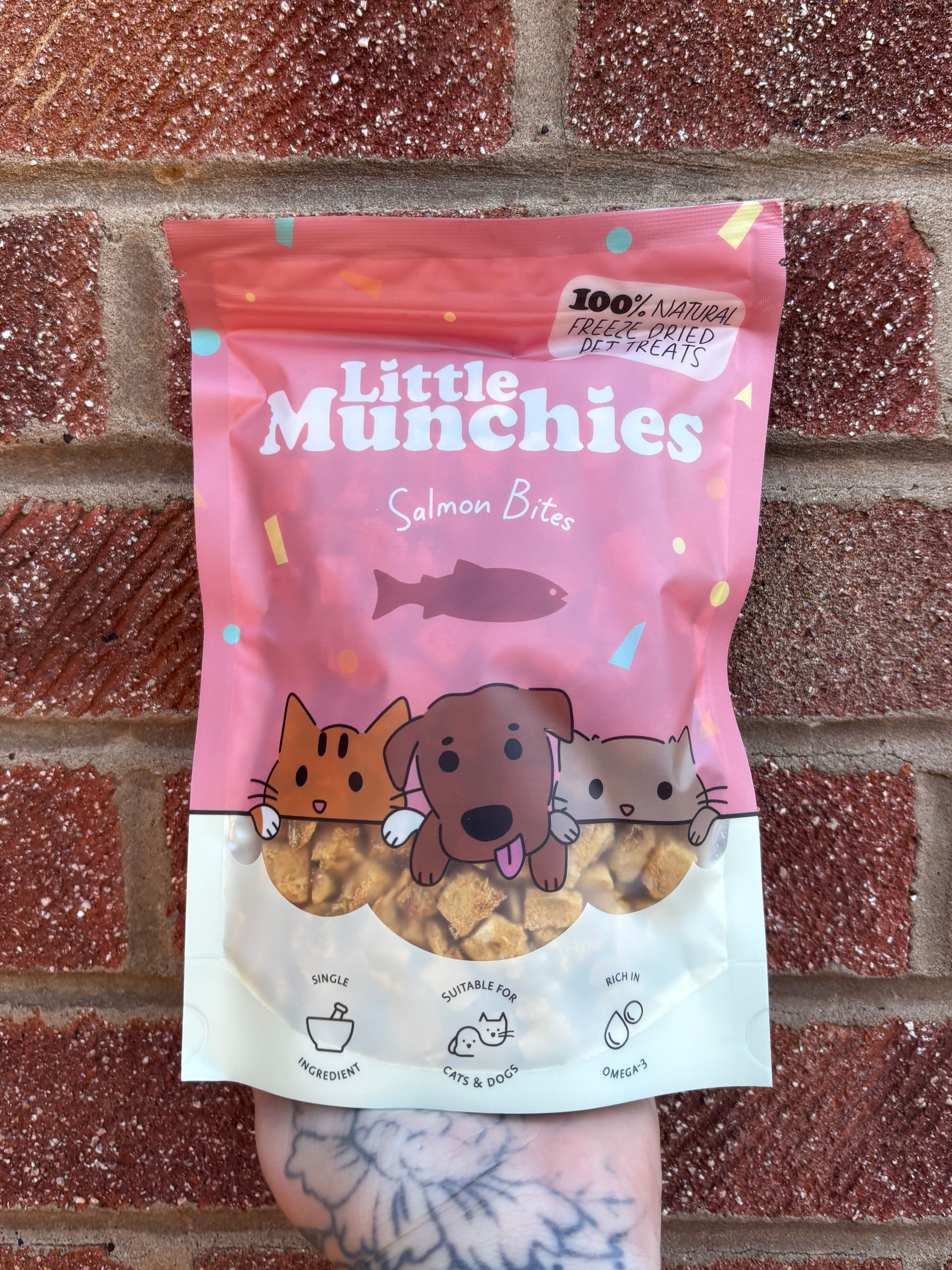 Freeze Salmon Bites 50g - Little munchies