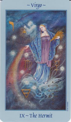 Tarot, The Hermit, Virgo, Spica, Astrology, Astronomy