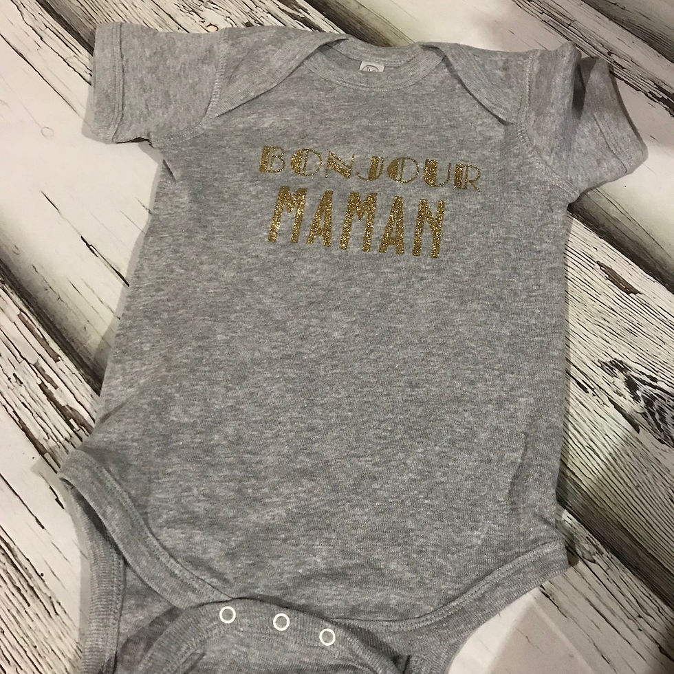 Thumbnail: Bonjour Maman/Papa Bodysuit