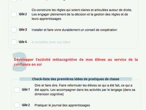 Imprimer les check-listes du guide