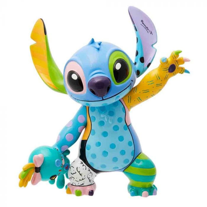 Disney Britto Stitch and Scrump Figurine - Large