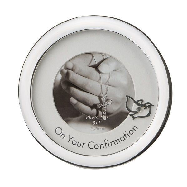Confirmation Day Round Frame