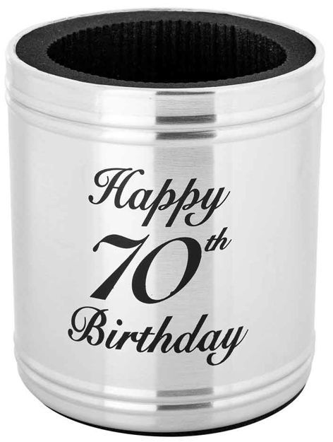 70th Birthday Stubby Holder