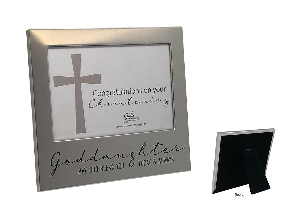 Christening Goddaughter Frame